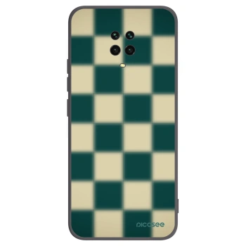 Picasee silikonski črni ovitek za Xiaomi Redmi Note 9 Pro - Shadow Chess