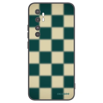 Picasee silikonski črni ovitek za Xiaomi Mi Note 10 Lite - Shadow Chess