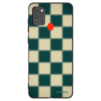 Picasee silikonski črni ovitek za Samsung Galaxy A21s - Shadow Chess