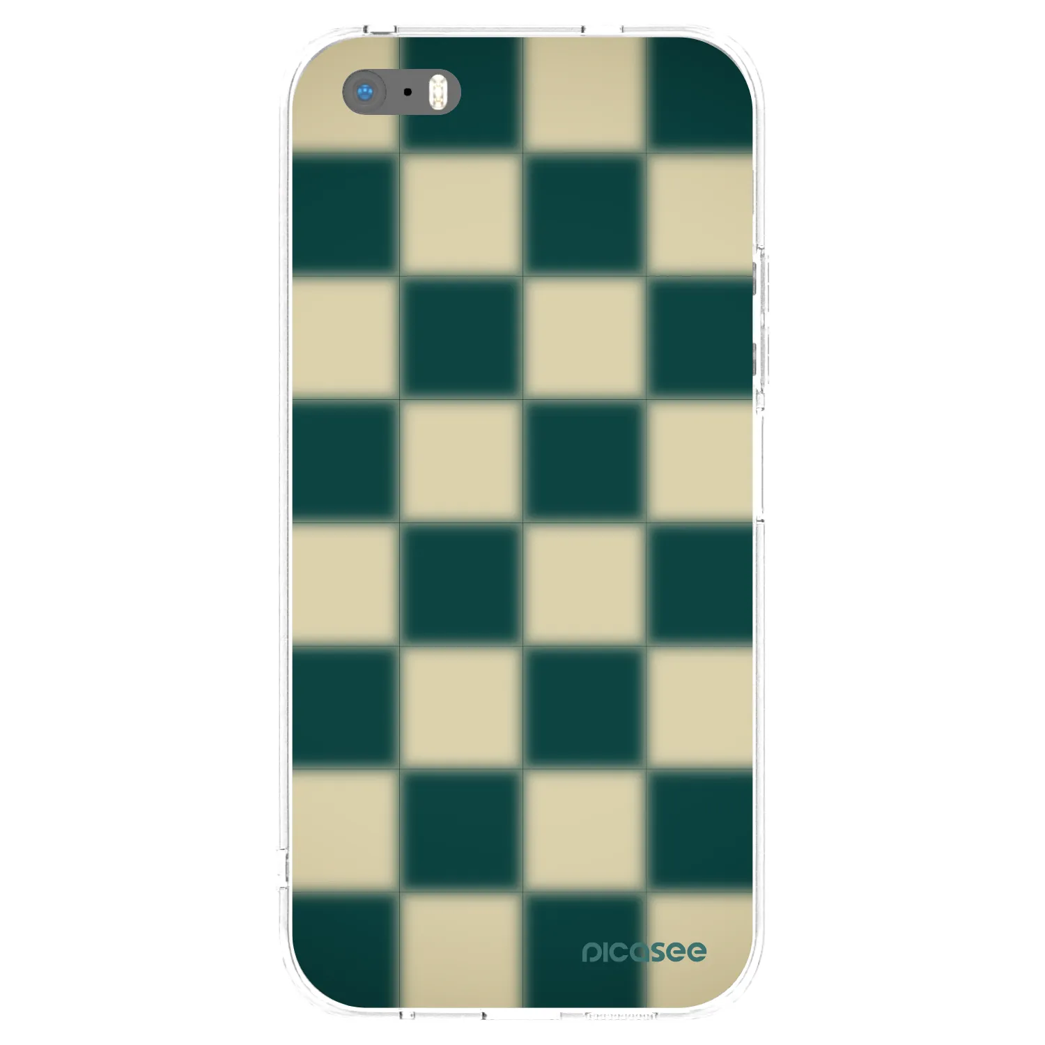Picasee silikonski prozorni ovitek za Apple iPhone 5/5S/SE - Shadow Chess