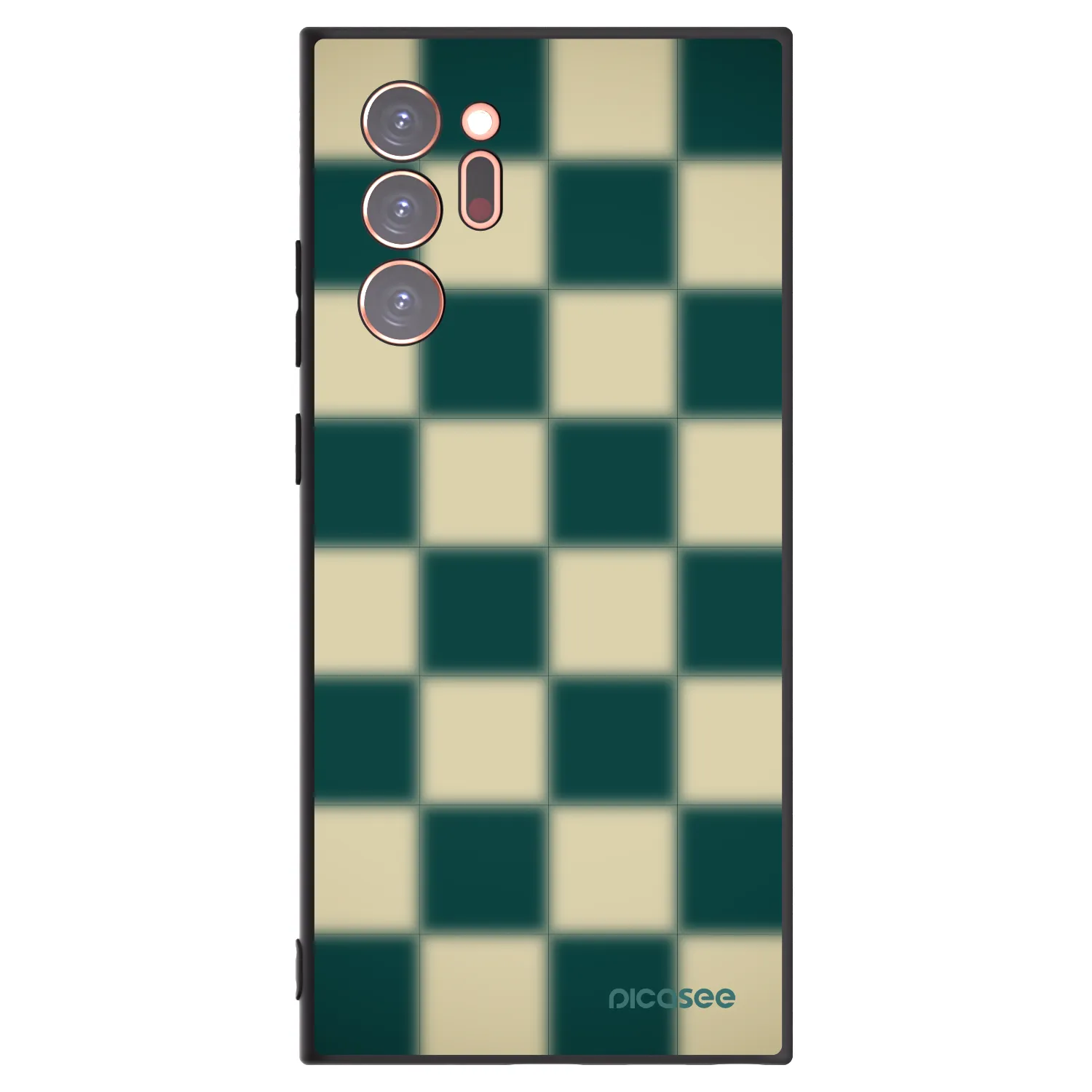 Picasee silikonski črni ovitek za Samsung Galaxy Note 20 Ultra - Shadow Chess
