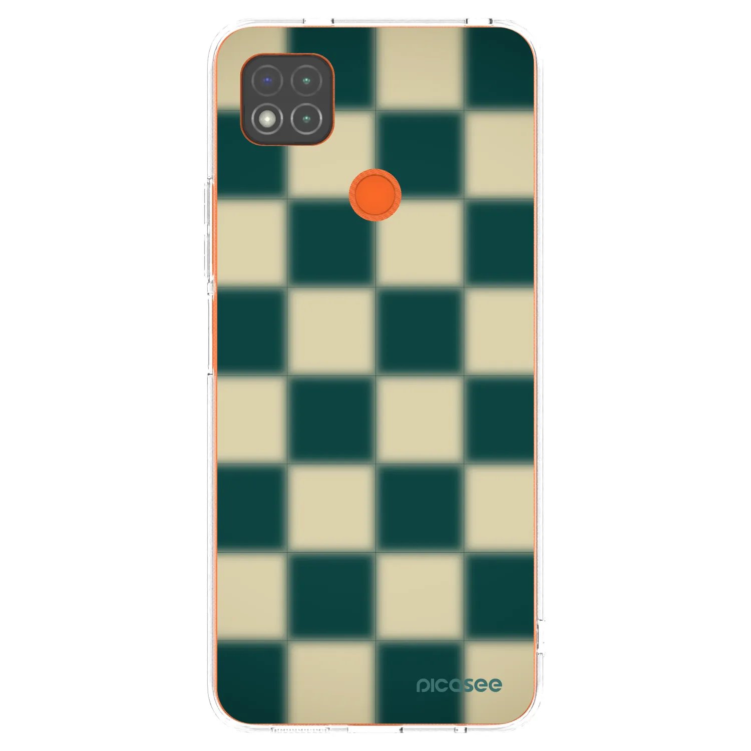 Picasee silikonski prozorni ovitek za Xiaomi Redmi 9C - Shadow Chess