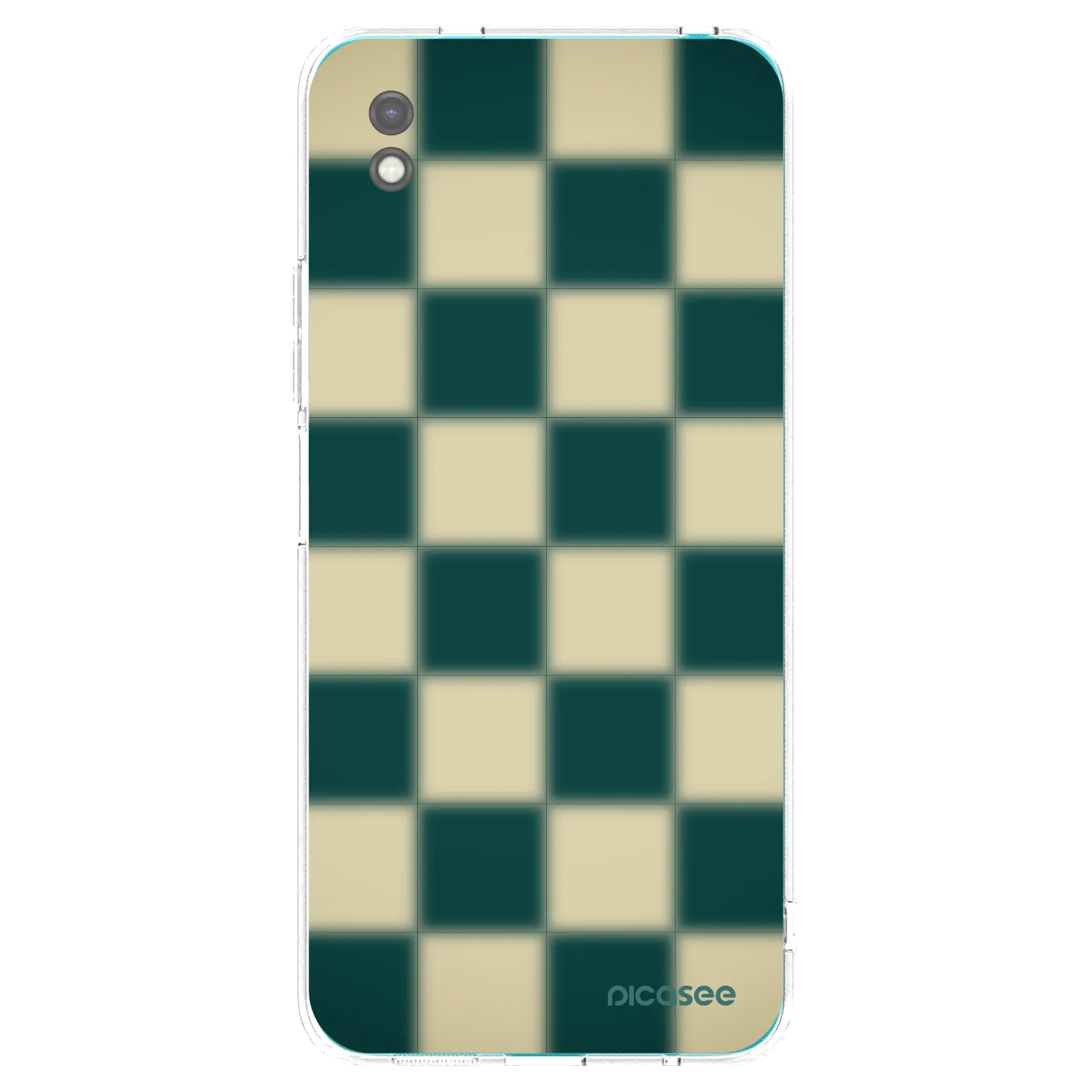 Picasee silikonski črni ovitek za Xiaomi Redmi 9A - Shadow Chess