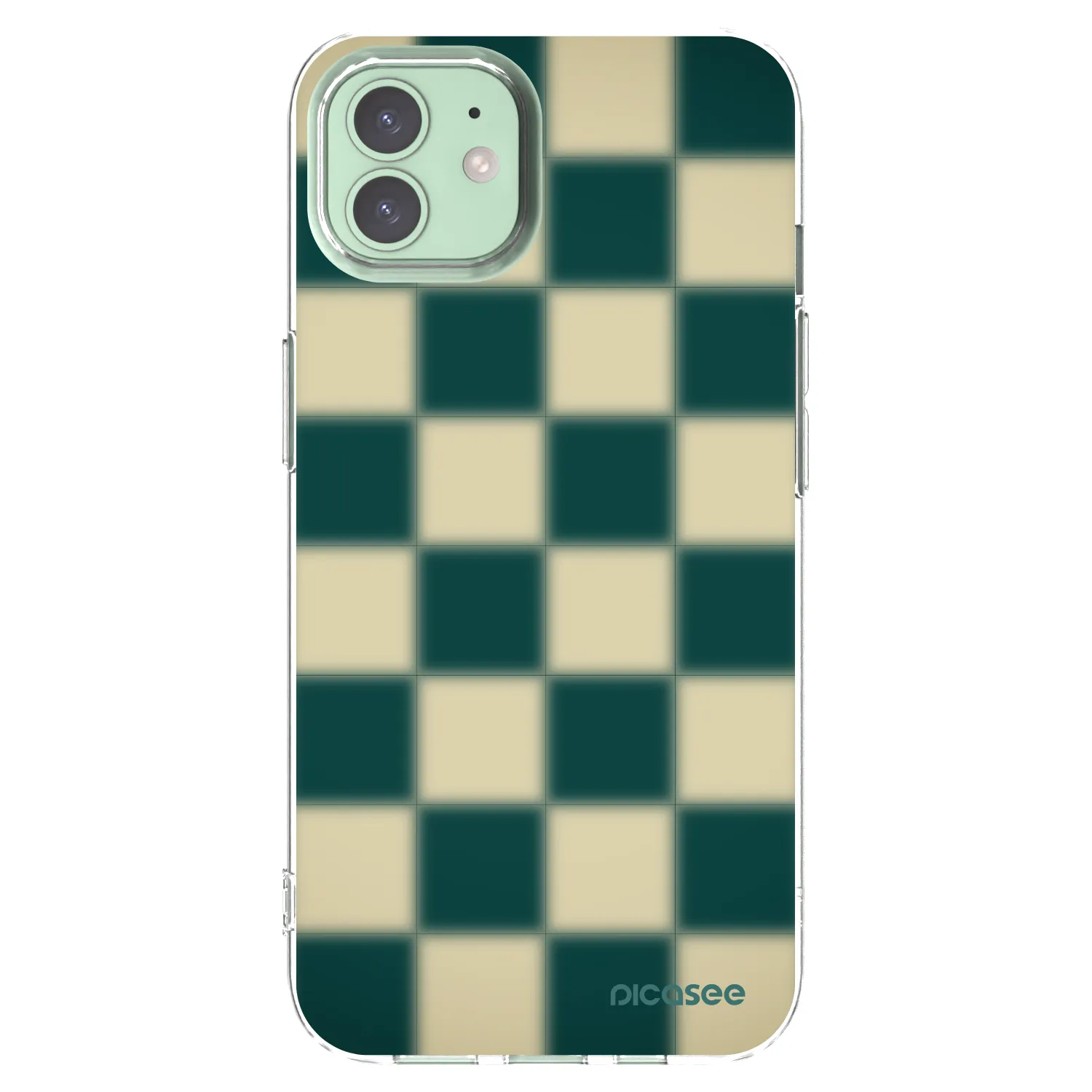 Picasee silikonski prozorni ovitek za Apple iPhone 12 - Shadow Chess