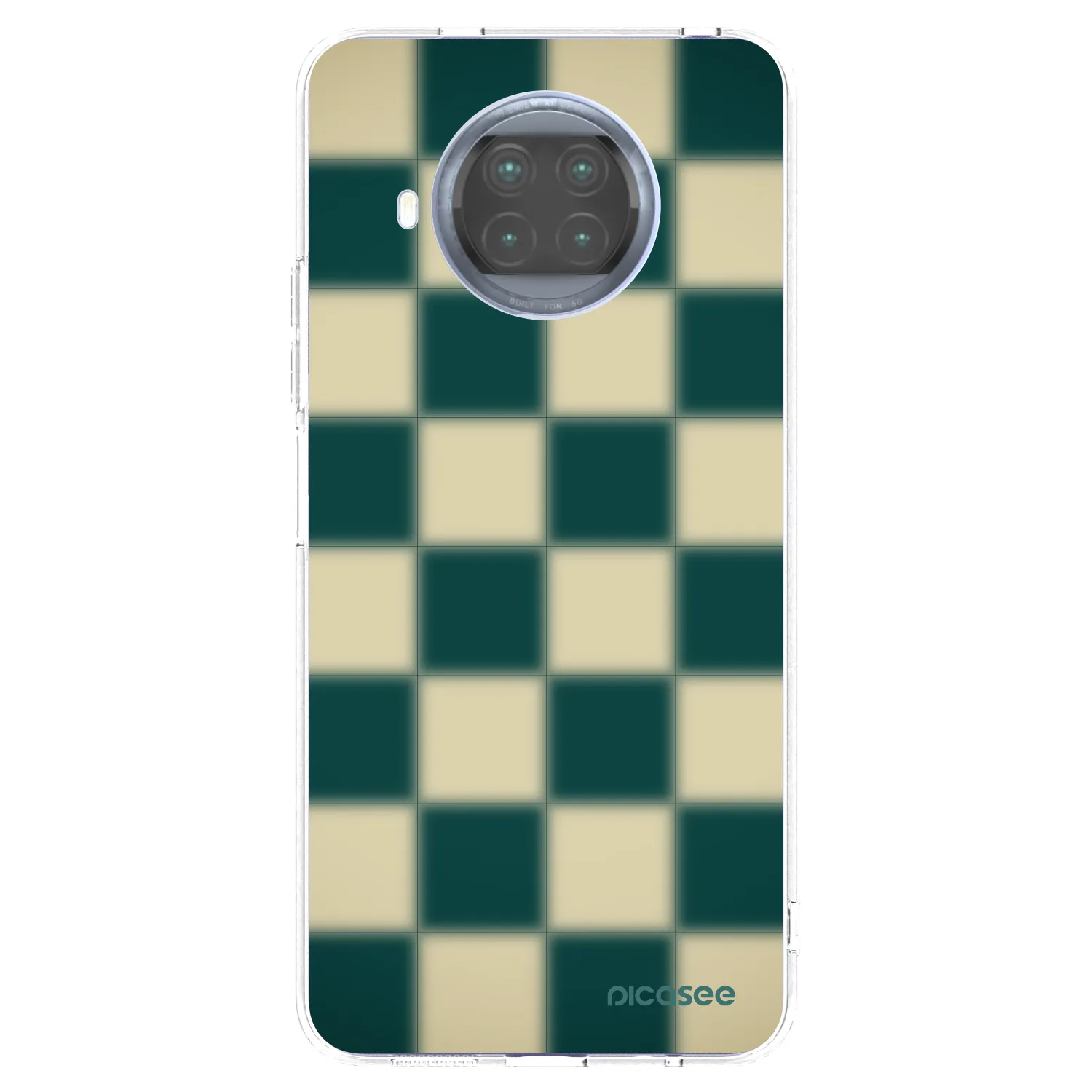 Picasee silikonski prozorni ovitek za Xiaomi Mi 10T Lite - Shadow Chess
