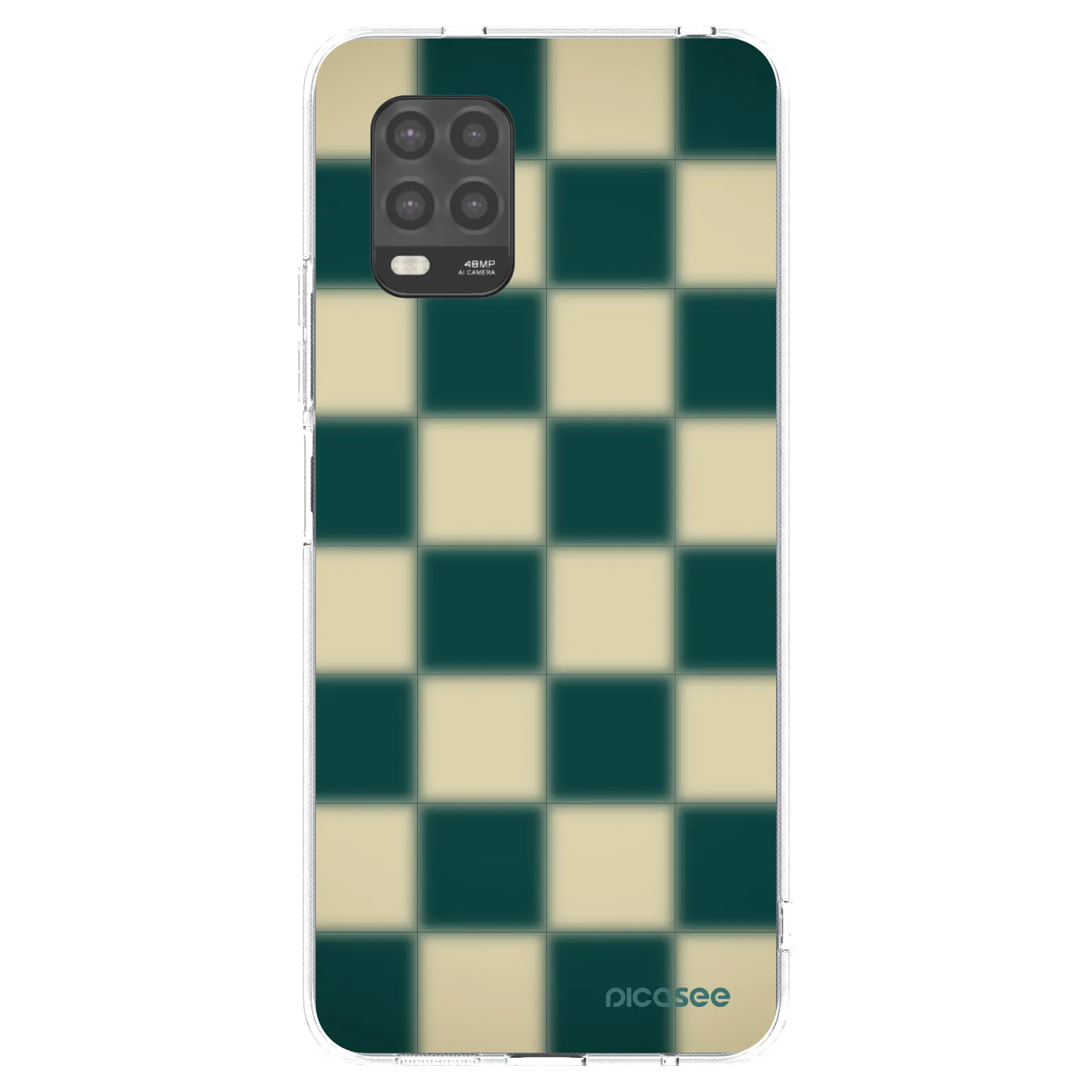 Picasee silikonski prozorni ovitek za Xiaomi Mi 10 Lite - Shadow Chess
