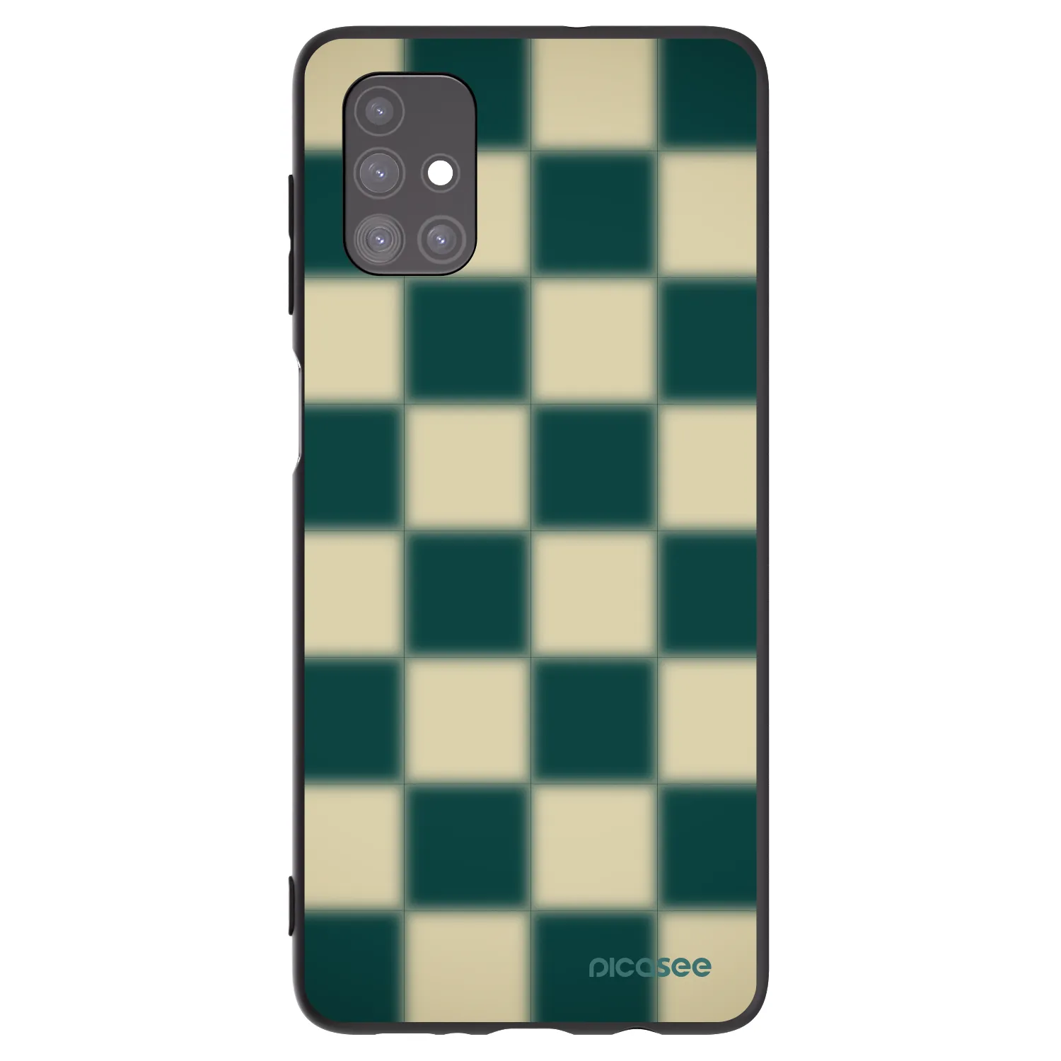Picasee silikonski črni ovitek za Samsung Galaxy M51 M515F - Shadow Chess