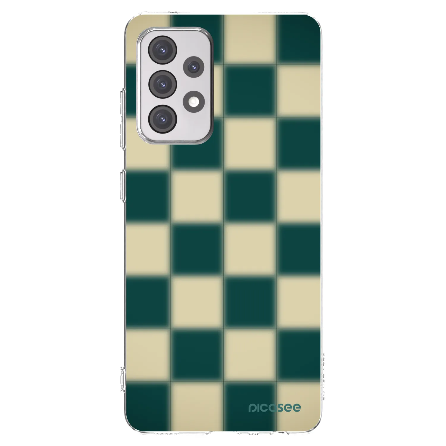 Picasee silikonski prozorni ovitek za Samsung Galaxy A52 5G A525F - Shadow Chess