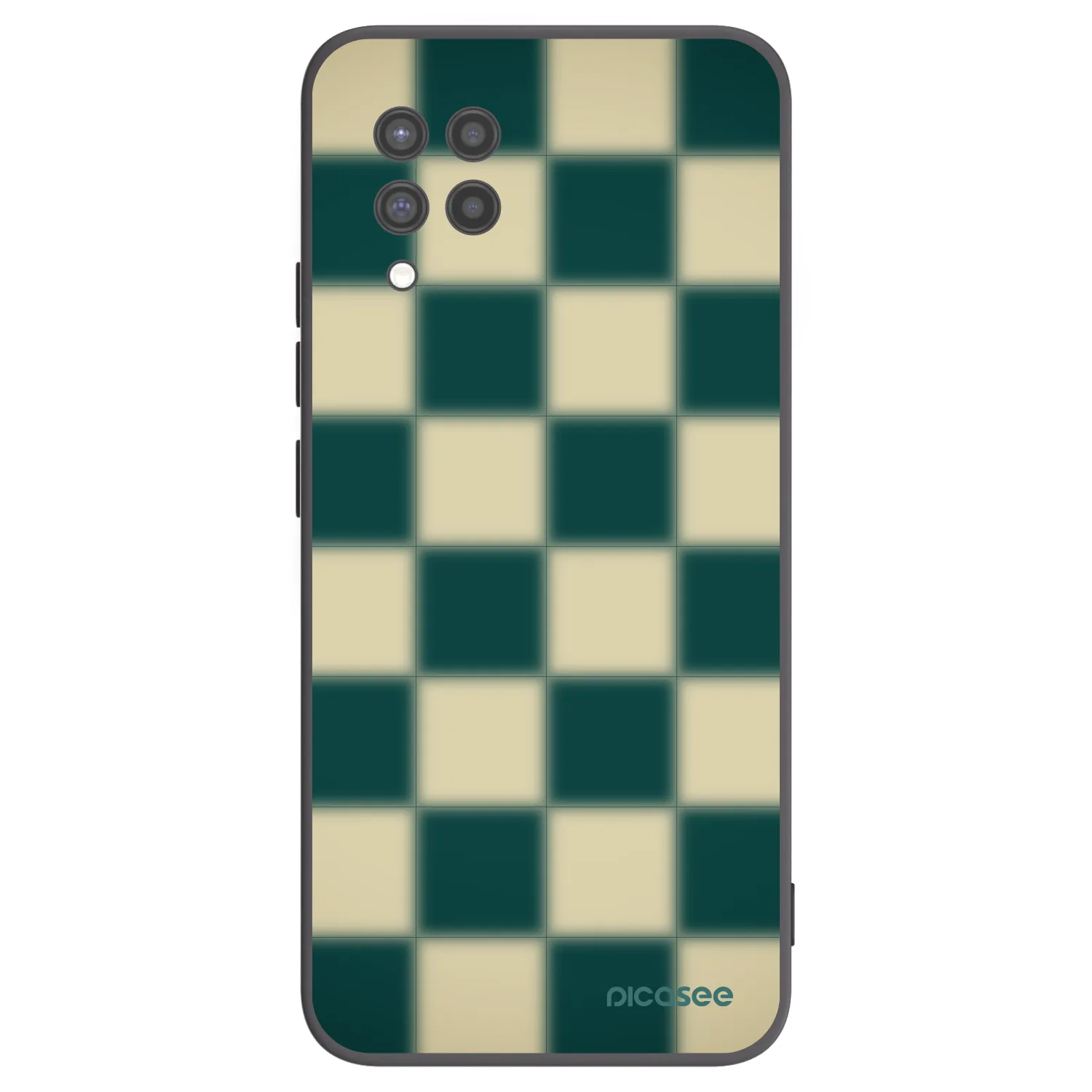 Picasee silikonski črni ovitek za Samsung Galaxy A42 A426B - Shadow Chess