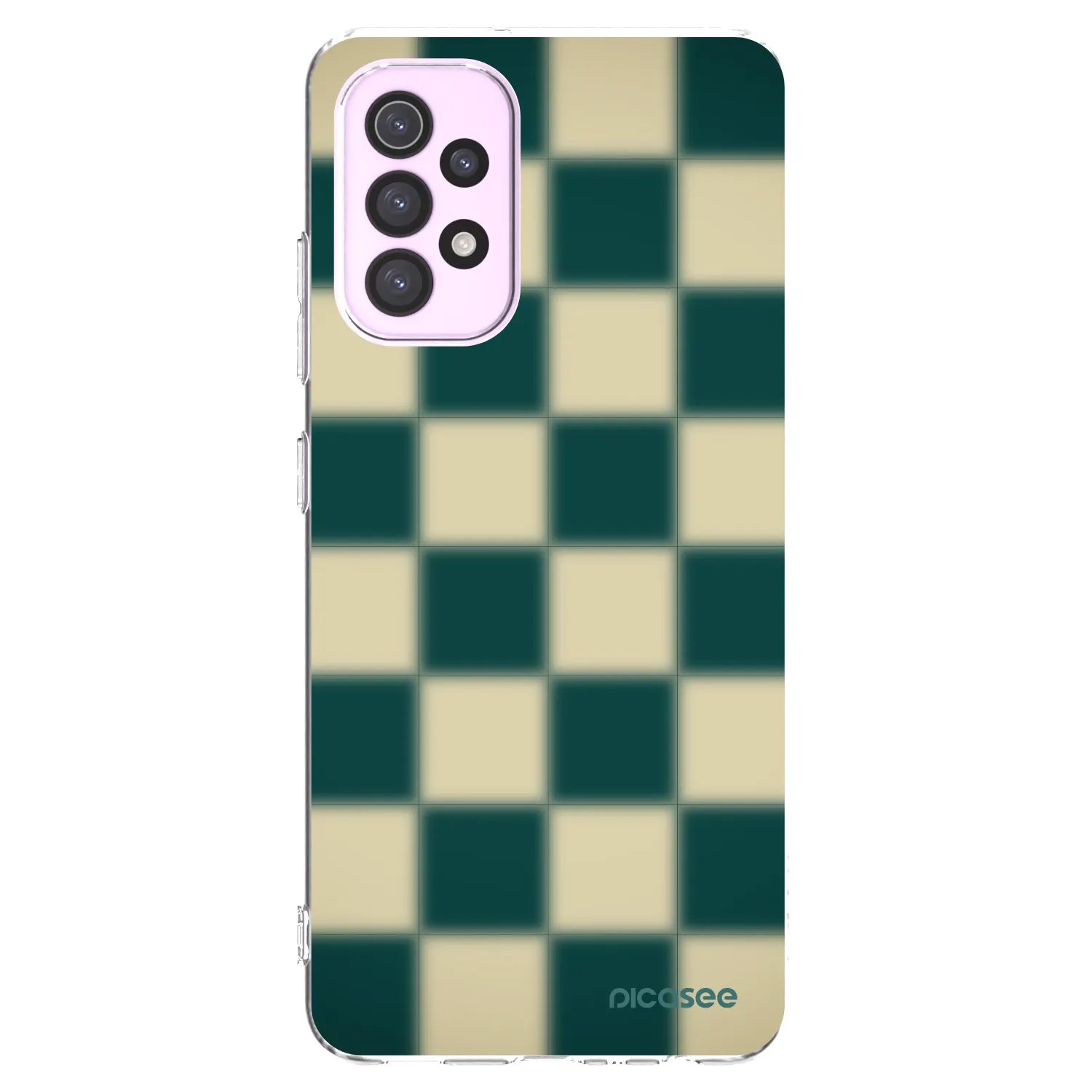 Picasee silikonski prozorni ovitek za Samsung Galaxy A32 5G A326B - Shadow Chess