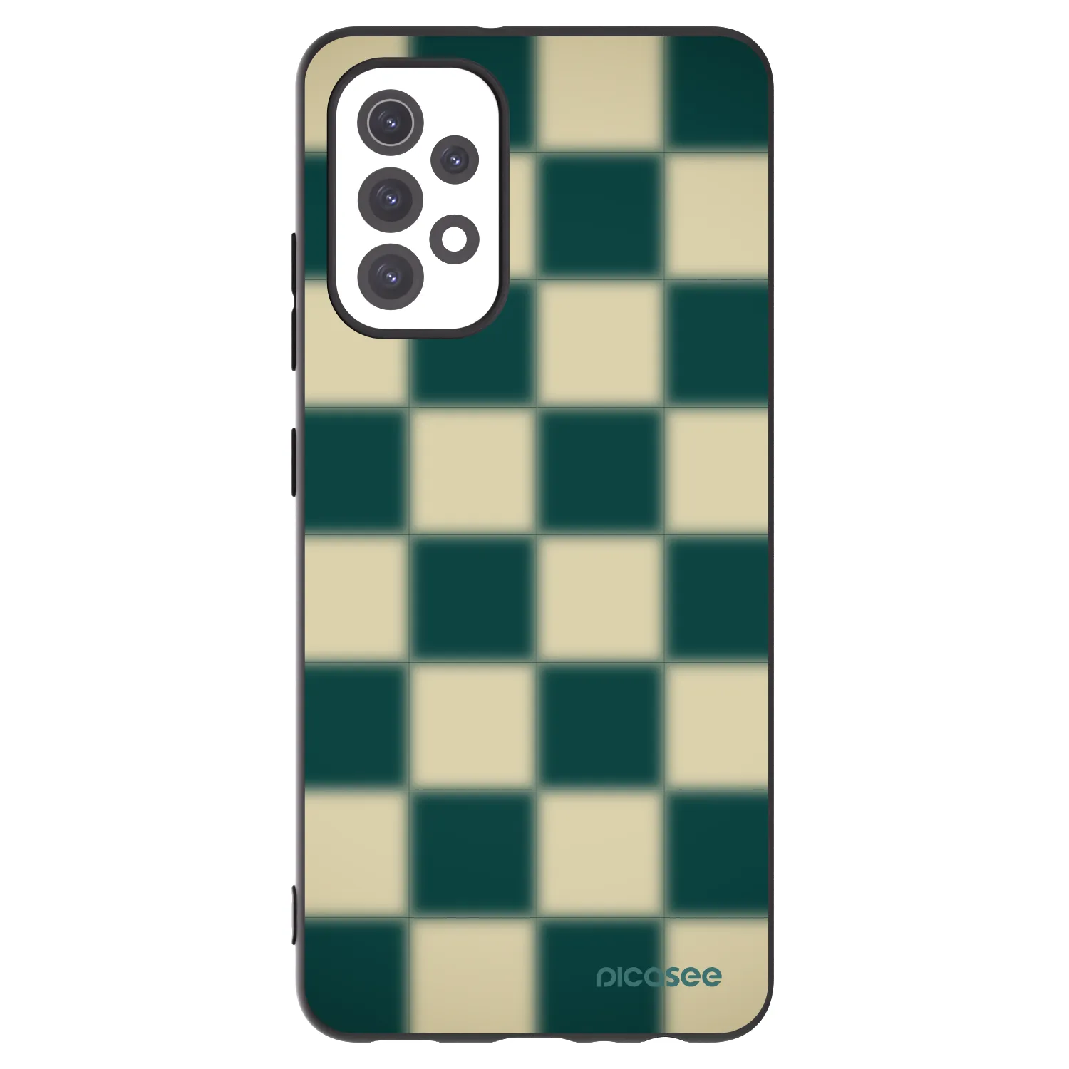 Picasee silikonski črni ovitek za Samsung Galaxy A32 5G A326B - Shadow Chess