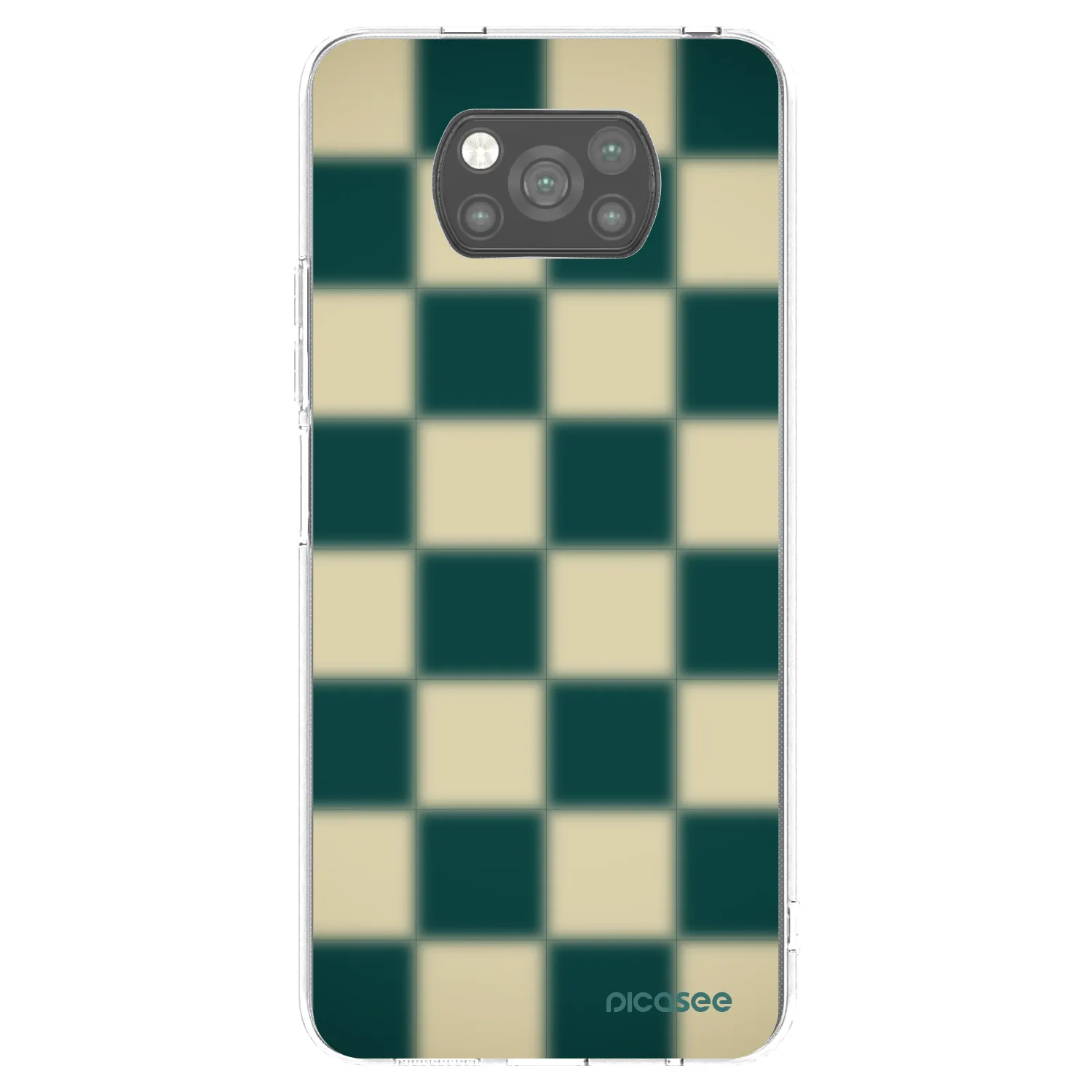 Picasee silikonski črni ovitek za Xiaomi Poco X3 Pro - Shadow Chess