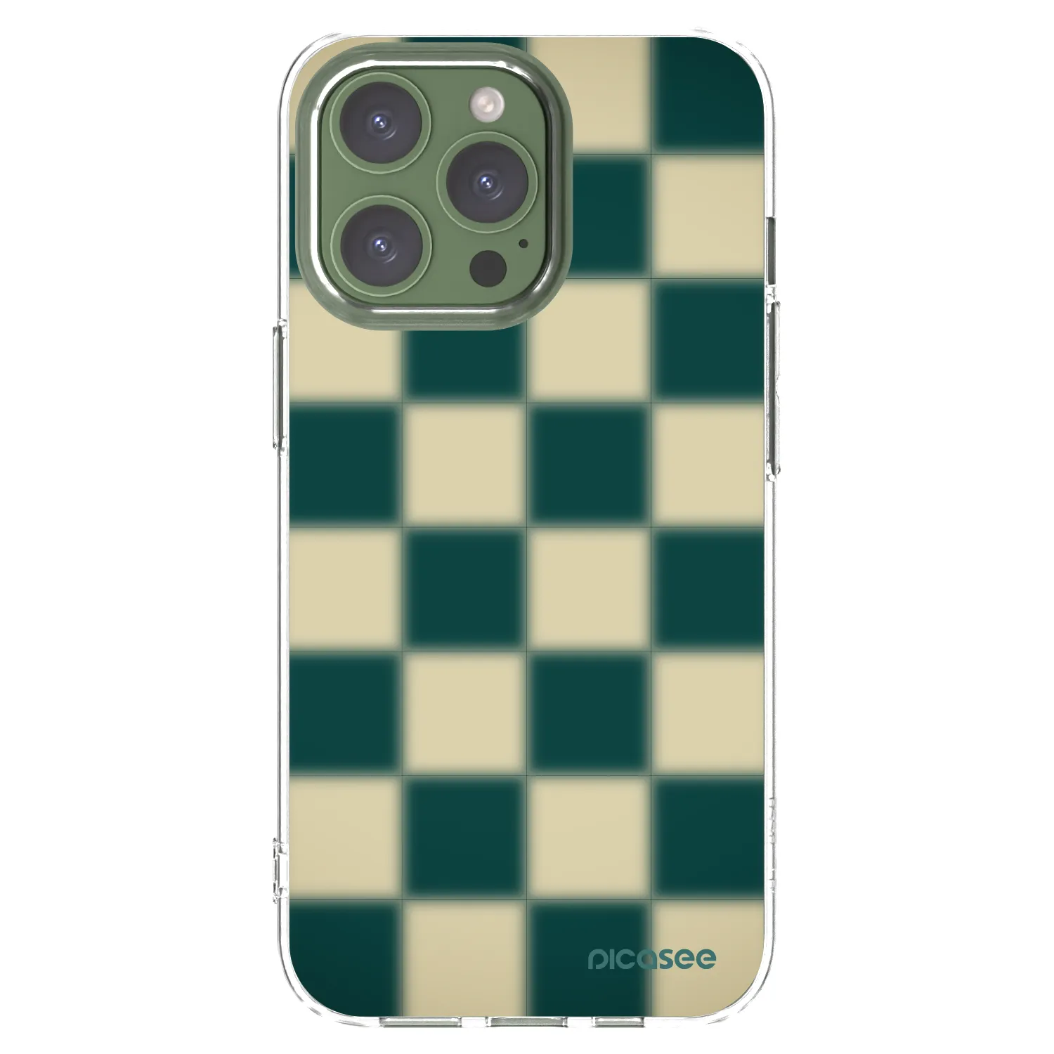 Picasee silikonski prozorni ovitek za Apple iPhone 13 Pro - Shadow Chess