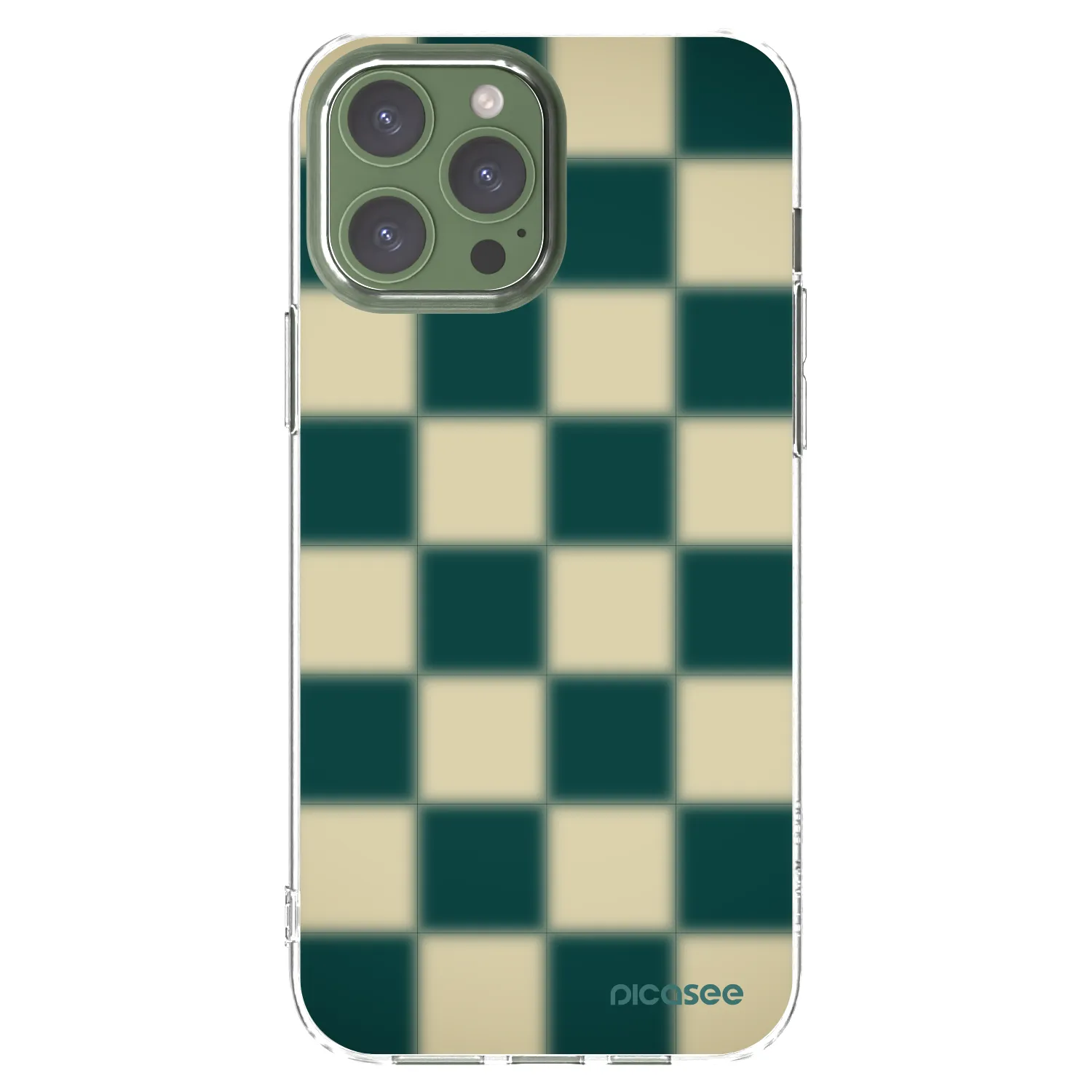 Picasee silikonski prozorni ovitek za Apple iPhone 13 Pro Max - Shadow Chess