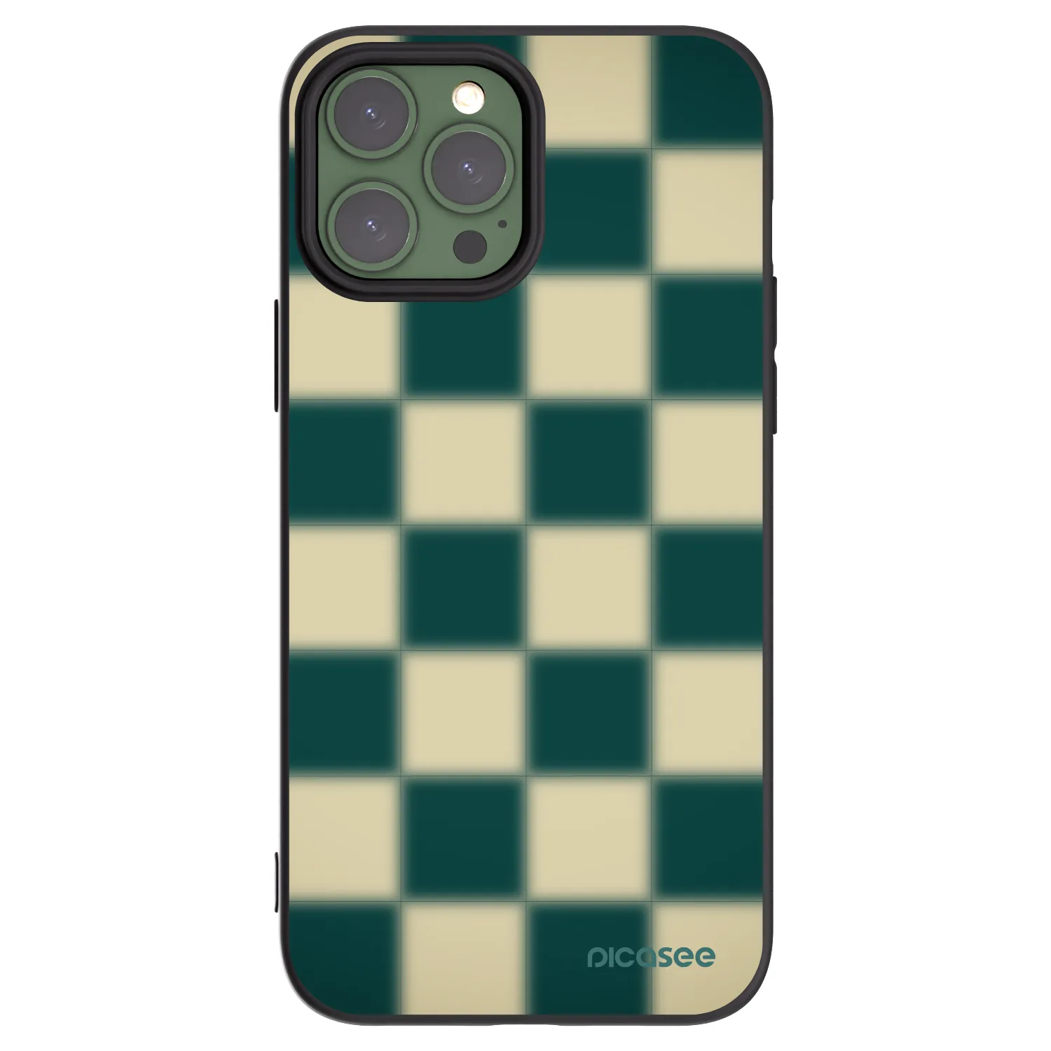 Picasee silikonski črni ovitek za Apple iPhone 13 Pro Max - Shadow Chess