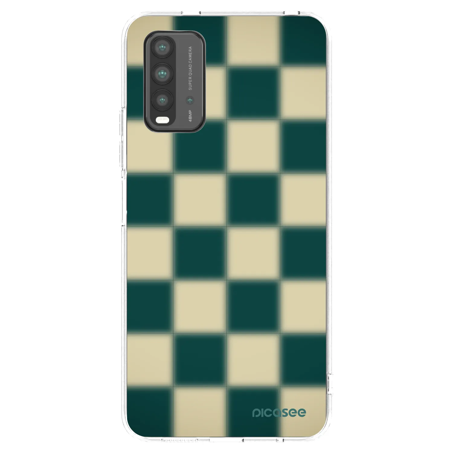 Picasee silikonski prozorni ovitek za Xiaomi Redmi 9T - Shadow Chess