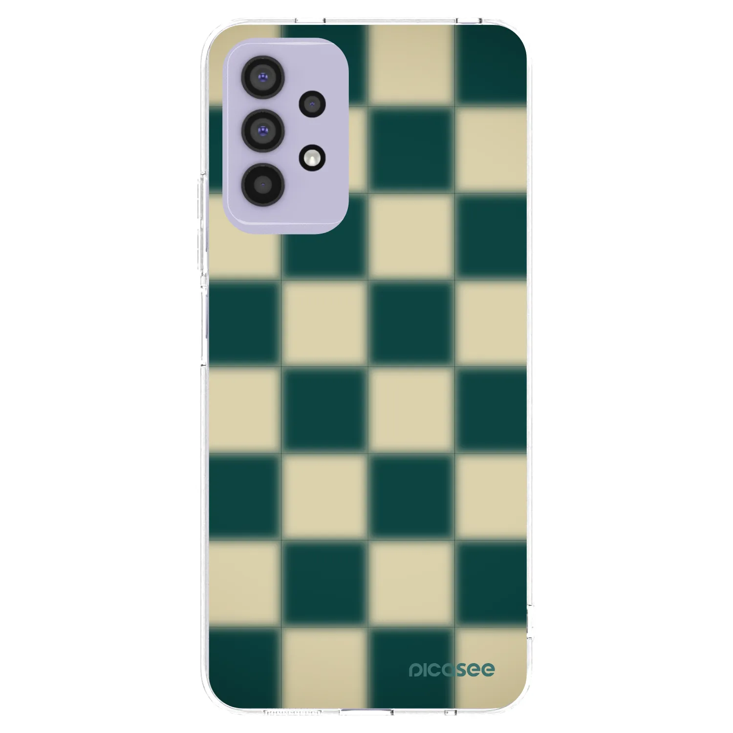 Picasee silikonski prozorni ovitek za Samsung Galaxy A32 4G SM-A325F - Shadow Chess