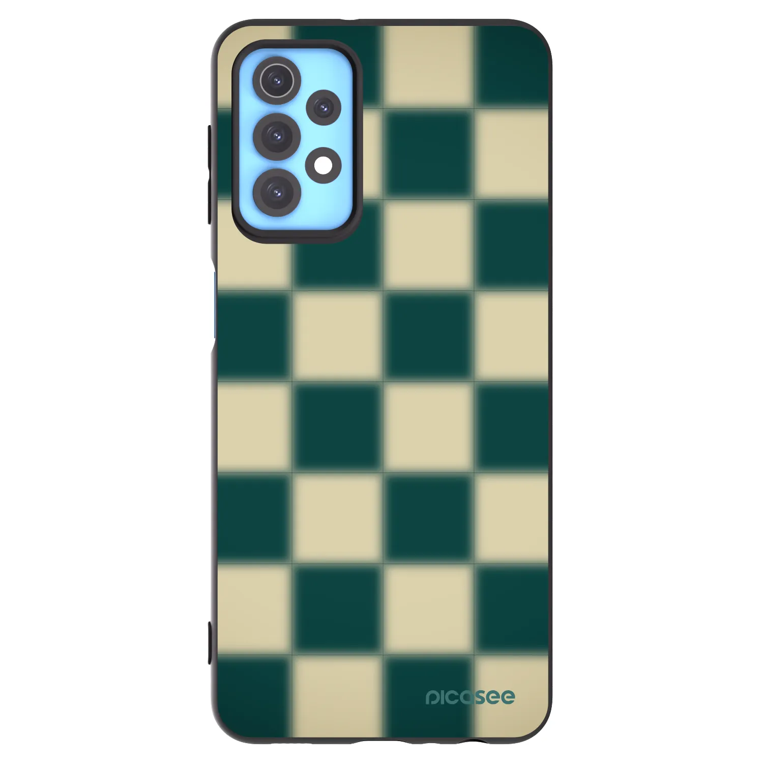 Picasee silikonski črni ovitek za Samsung Galaxy A32 4G SM-A325F - Shadow Chess