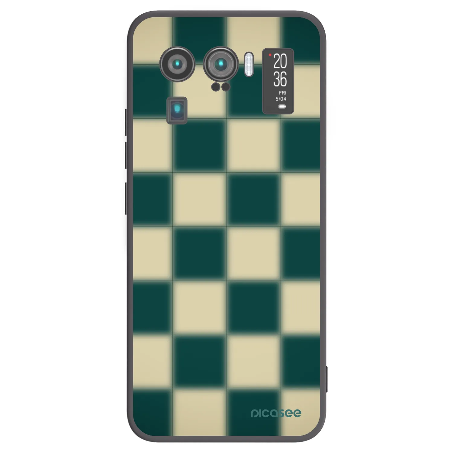 Picasee silikonski črni ovitek za Xiaomi Mi 11 Ultra - Shadow Chess