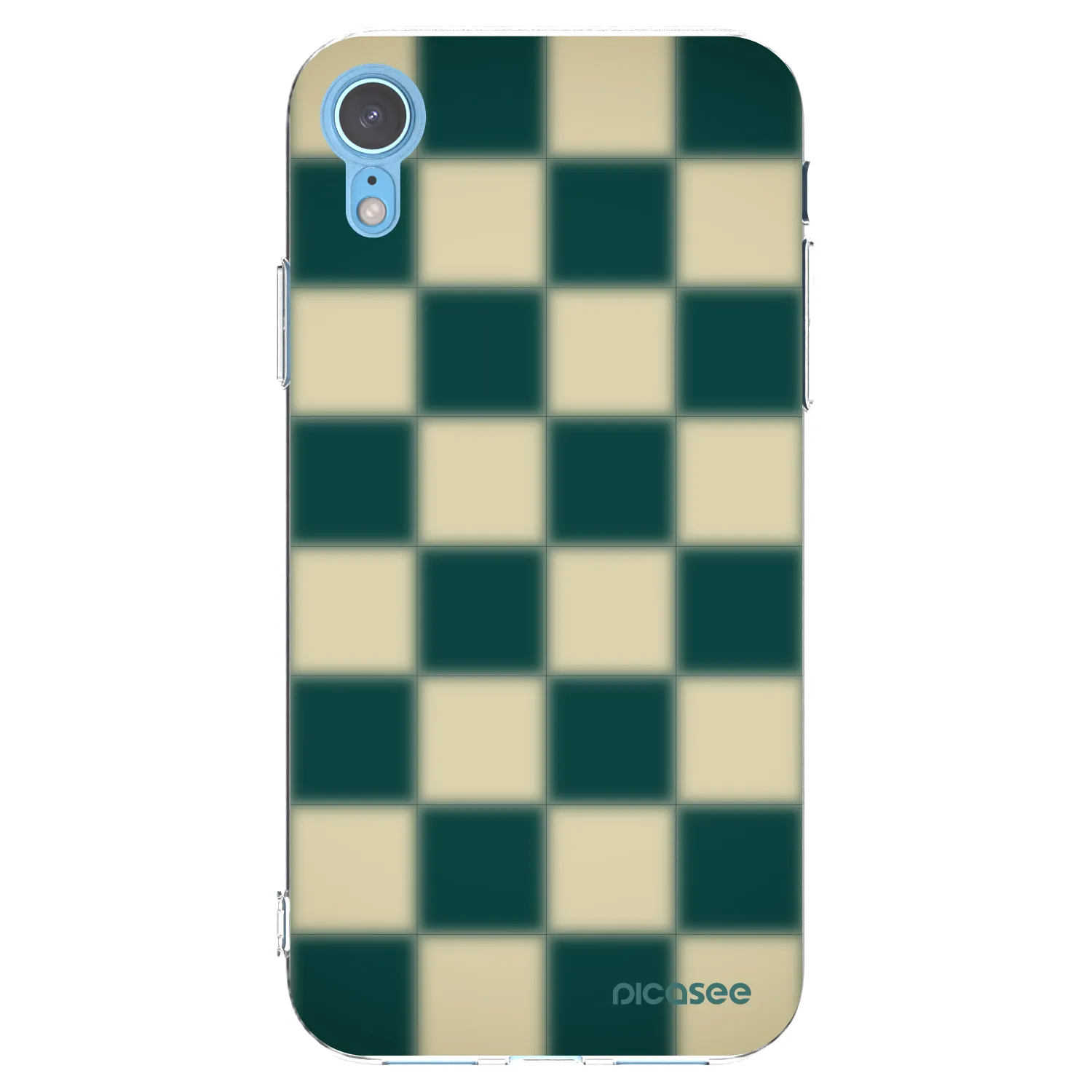 Picasee silikonski prozorni ovitek za Apple iPhone XR - Shadow Chess