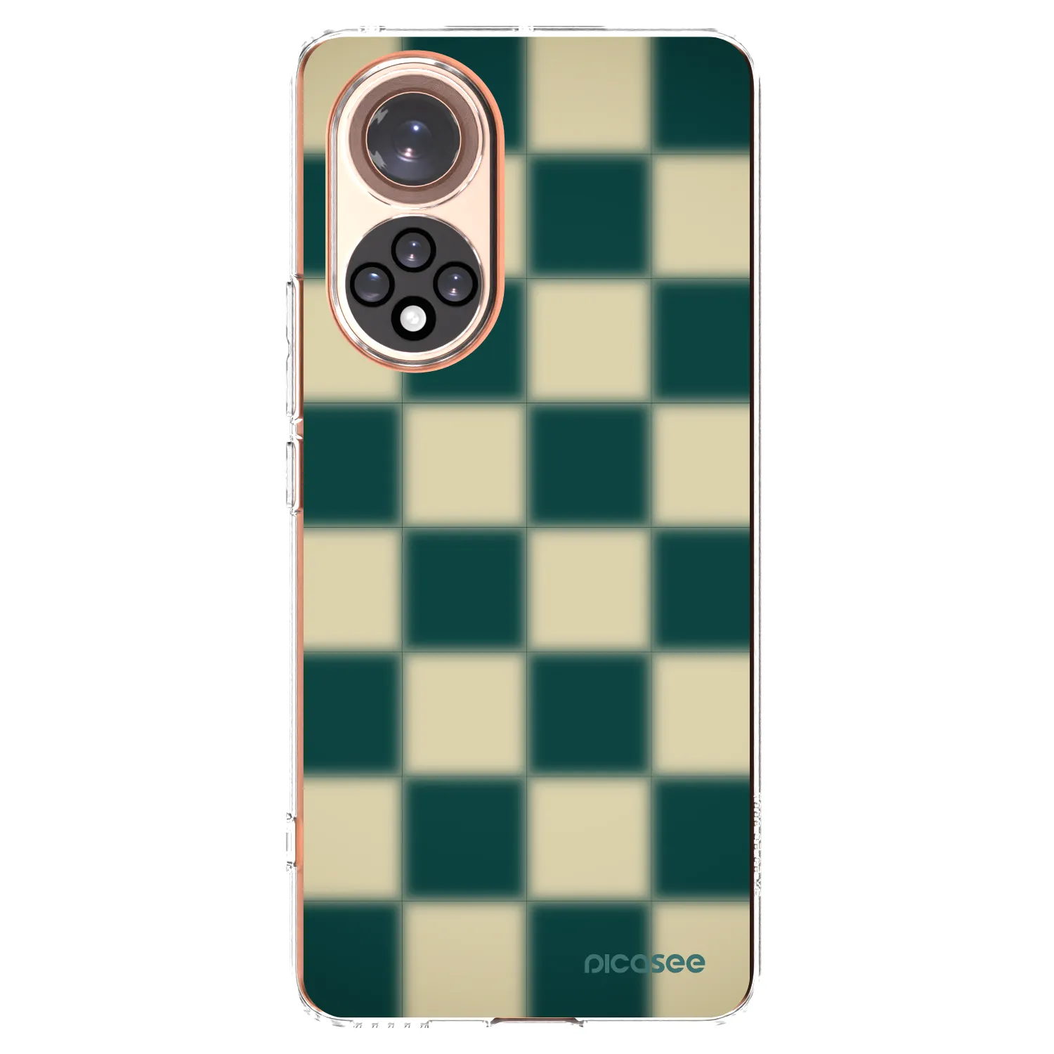 Picasee silikonski prozorni ovitek za Huawei Nova 9 - Shadow Chess