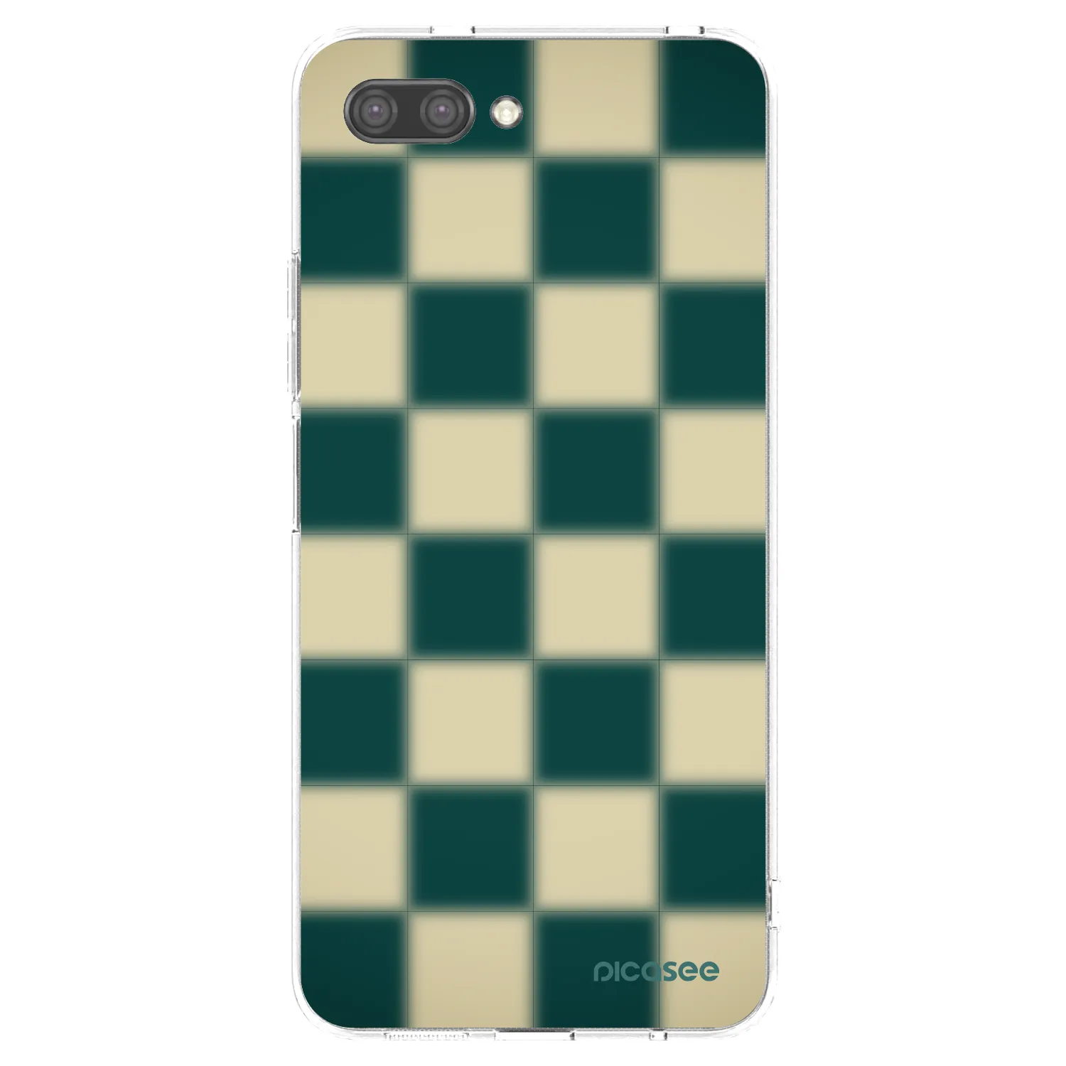 Picasee silikonski prozorni ovitek za Honor 10 - Shadow Chess