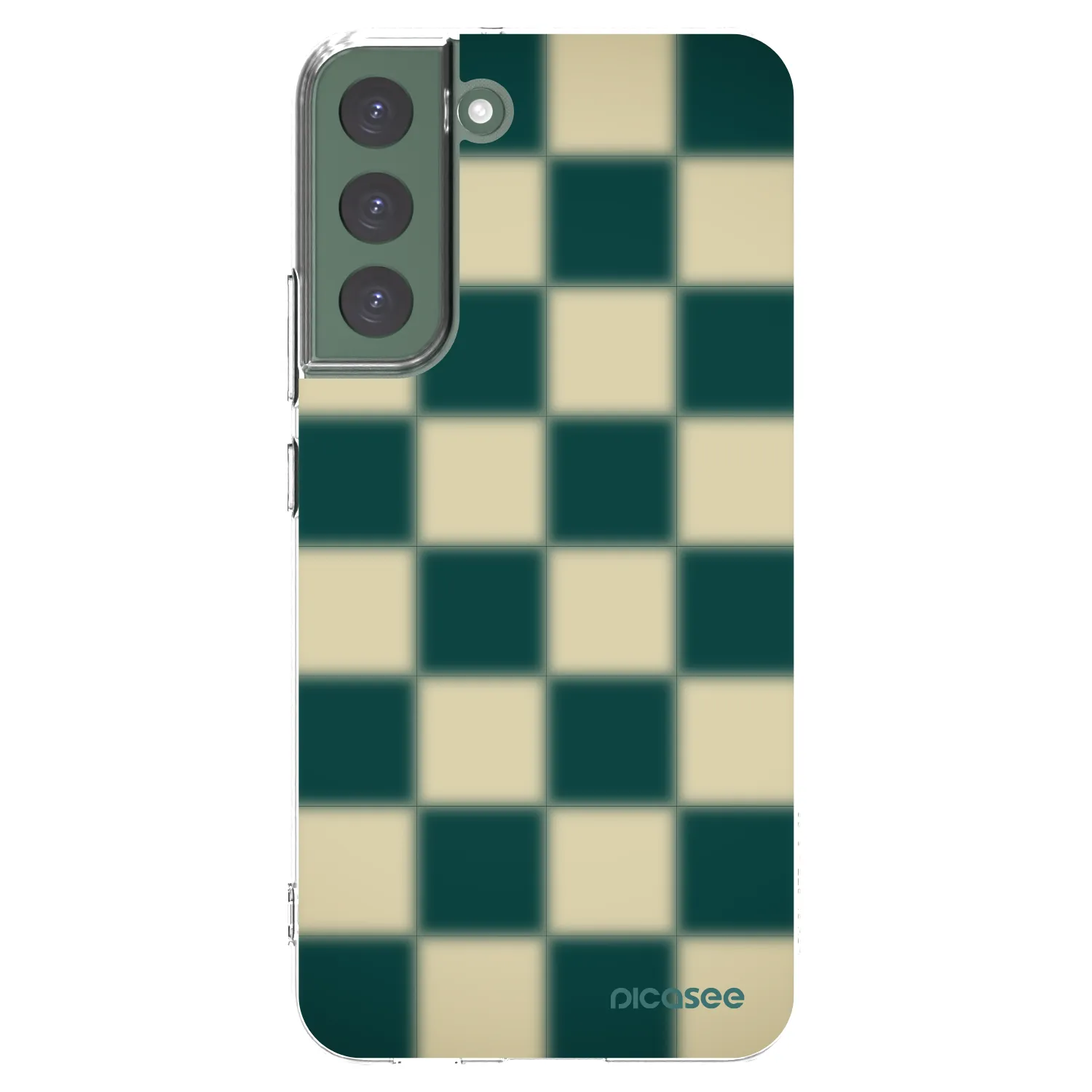 Picasee silikonski prozorni ovitek za Samsung Galaxy S22+ 5G - Shadow Chess