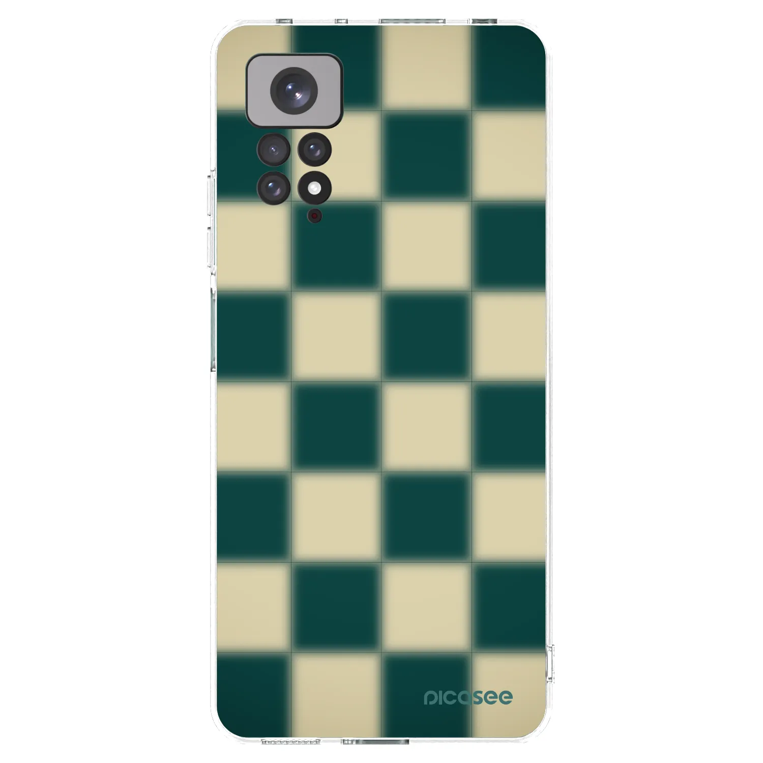 Picasee silikonski prozorni ovitek za Xiaomi Redmi Note 11 - Shadow Chess