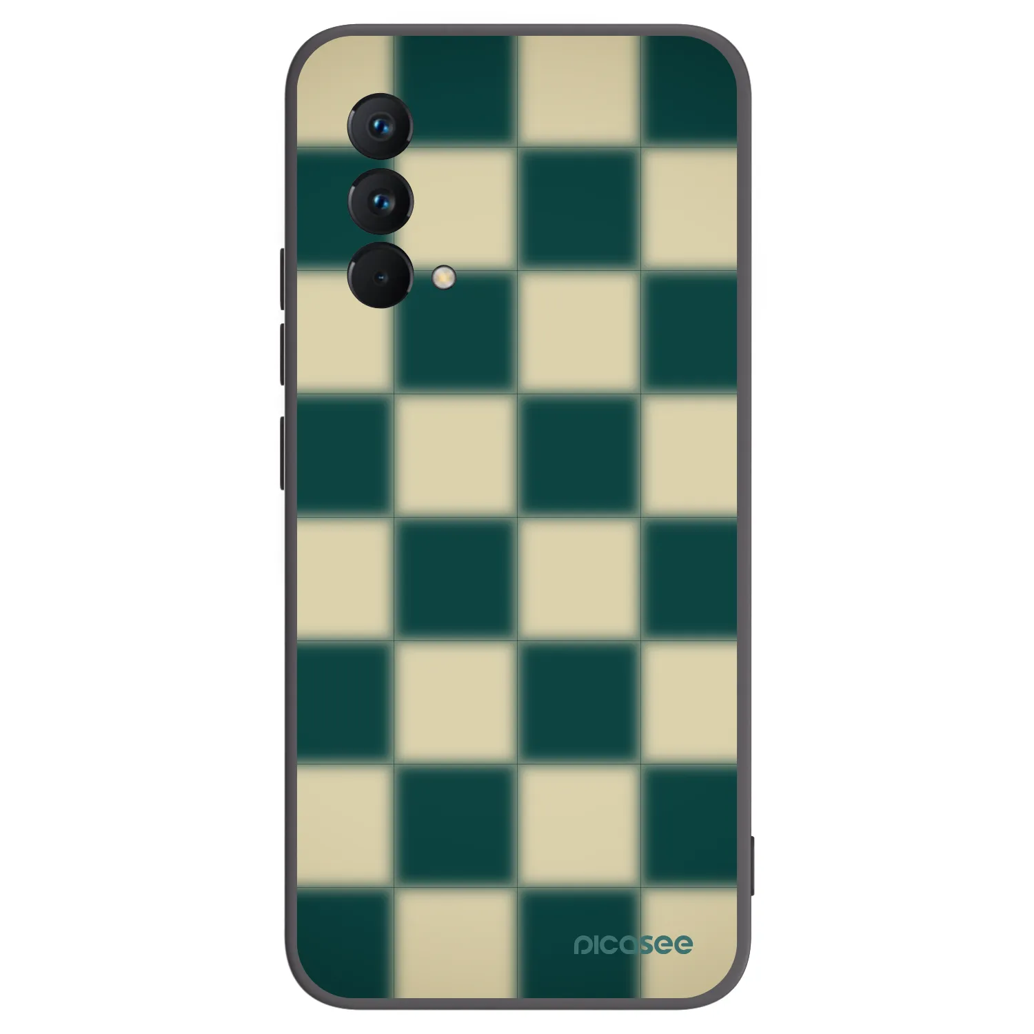 Picasee silikonski črni ovitek za Realme GT Master Edition 5G - Shadow Chess