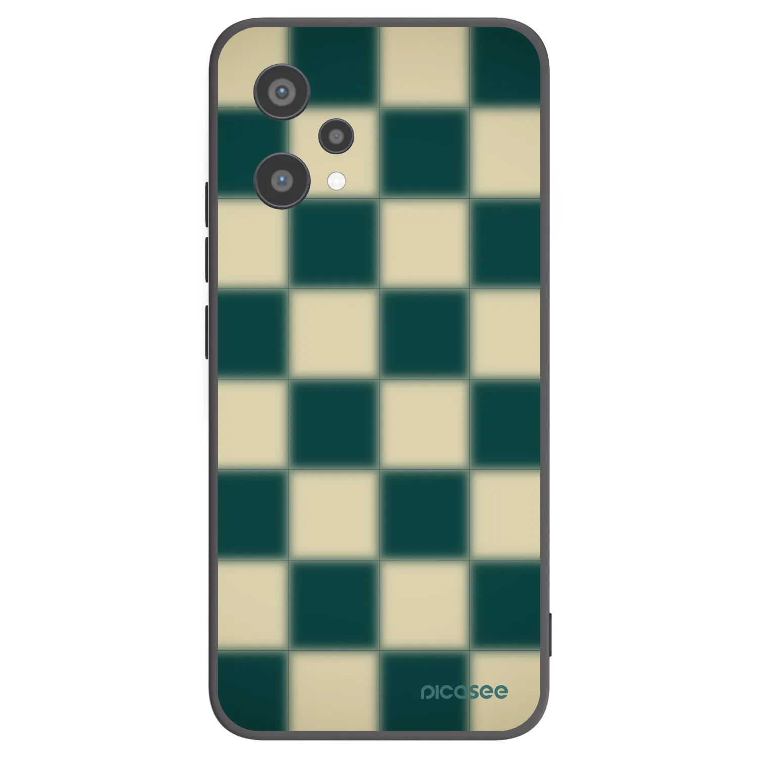 Picasee silikonski črni ovitek za Realme 9 Pro 5G - Shadow Chess