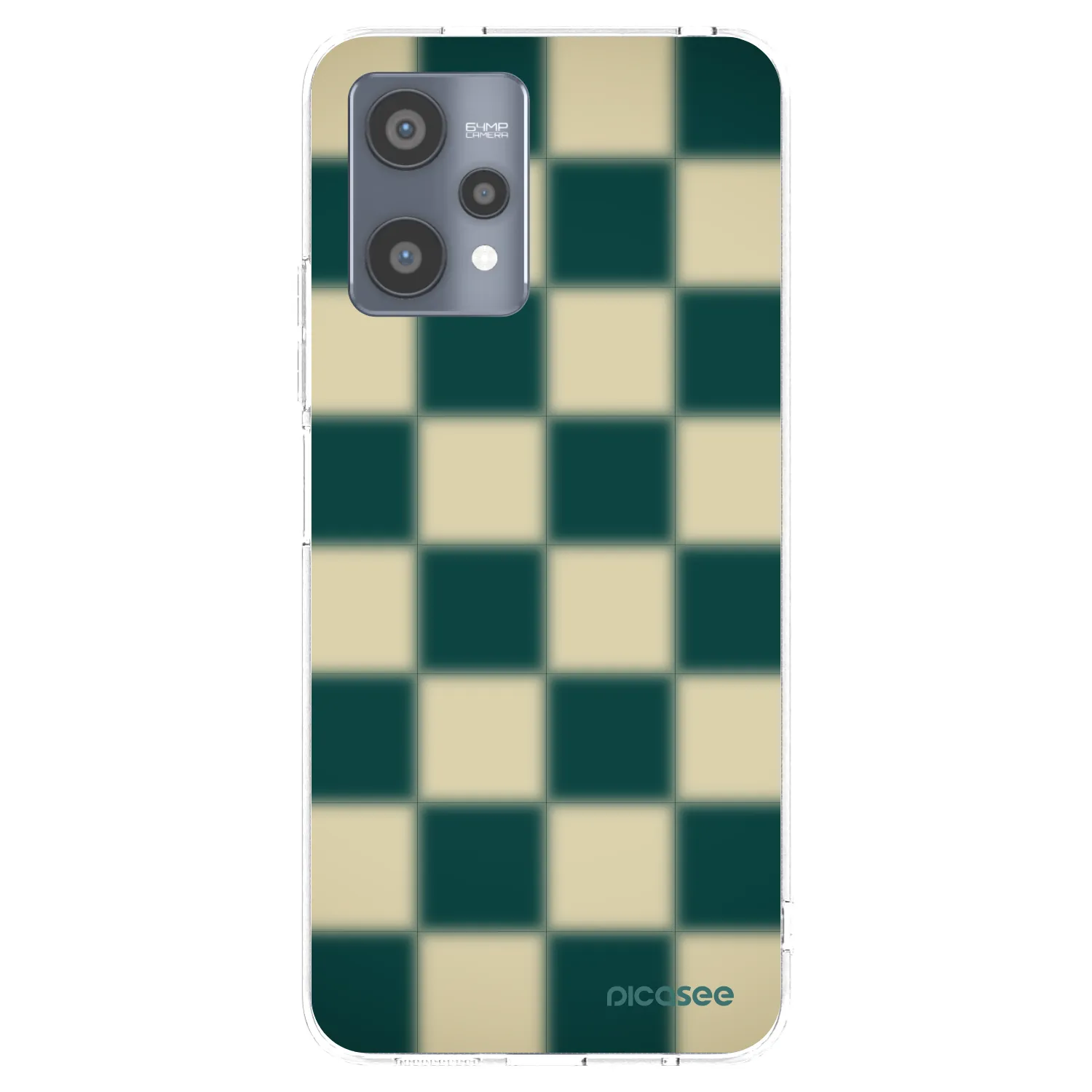 Picasee silikonski prozorni ovitek za Realme 9 Pro 5G - Shadow Chess