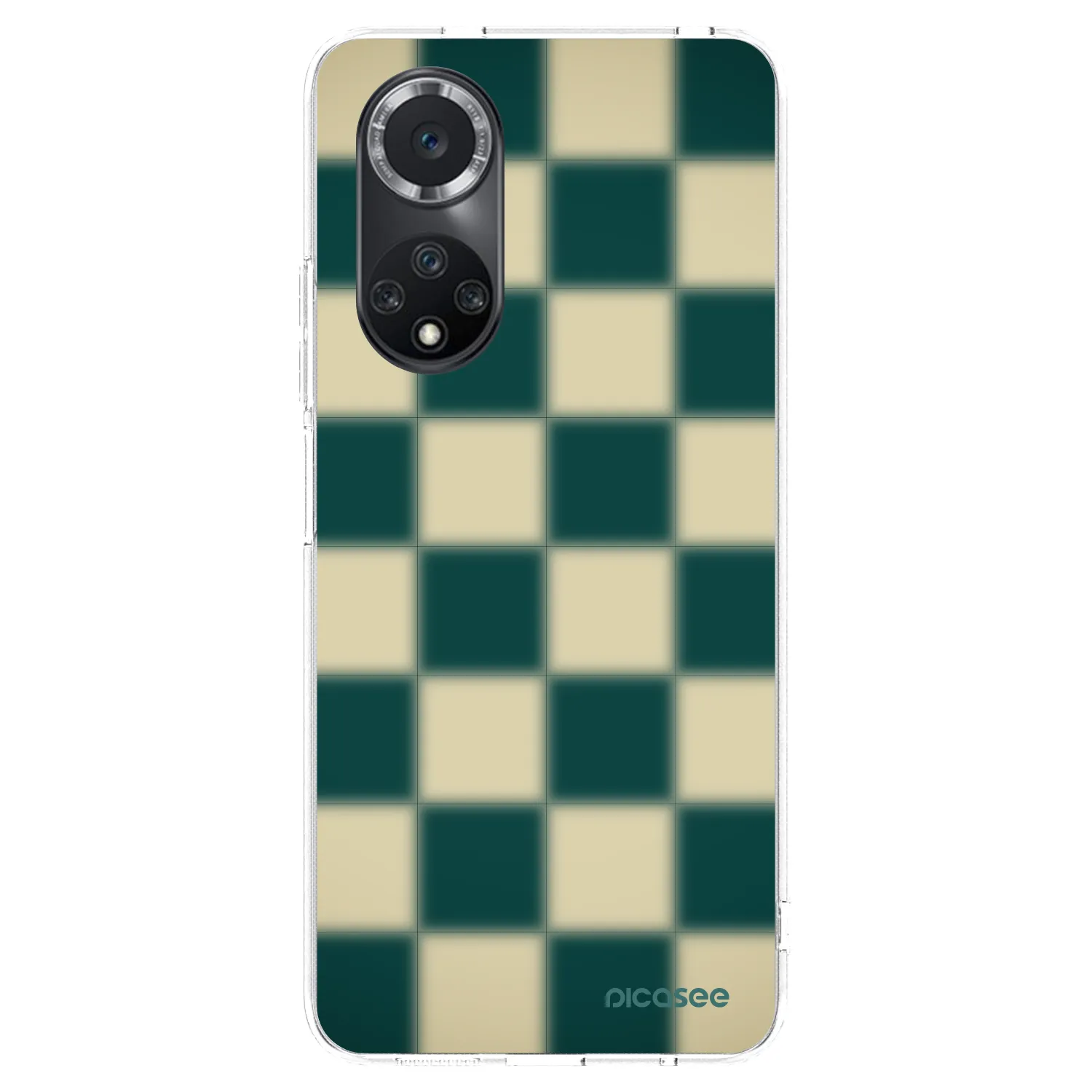 Picasee silikonski prozorni ovitek za Huawei Nova 9 SE - Shadow Chess