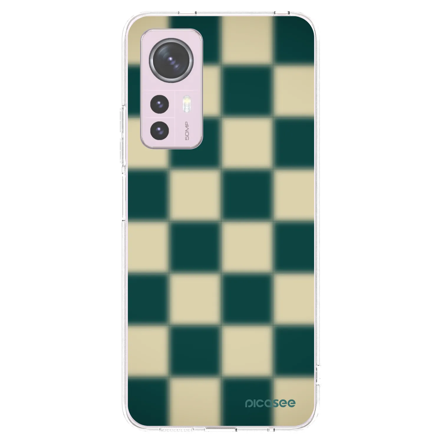 Picasee silikonski prozorni ovitek za Xiaomi 12 - Shadow Chess