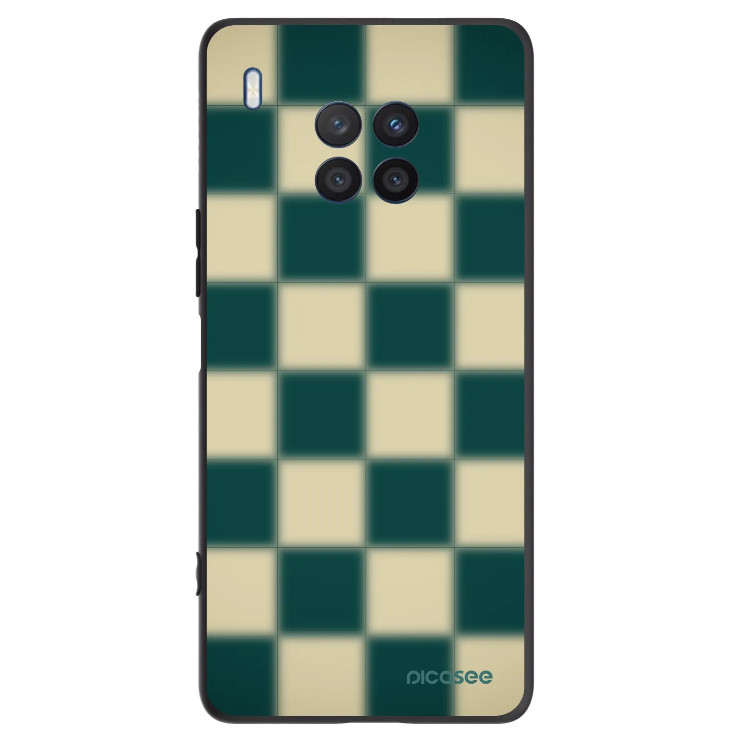 Picasee silikonski črni ovitek za Honor 50 Lite - Shadow Chess