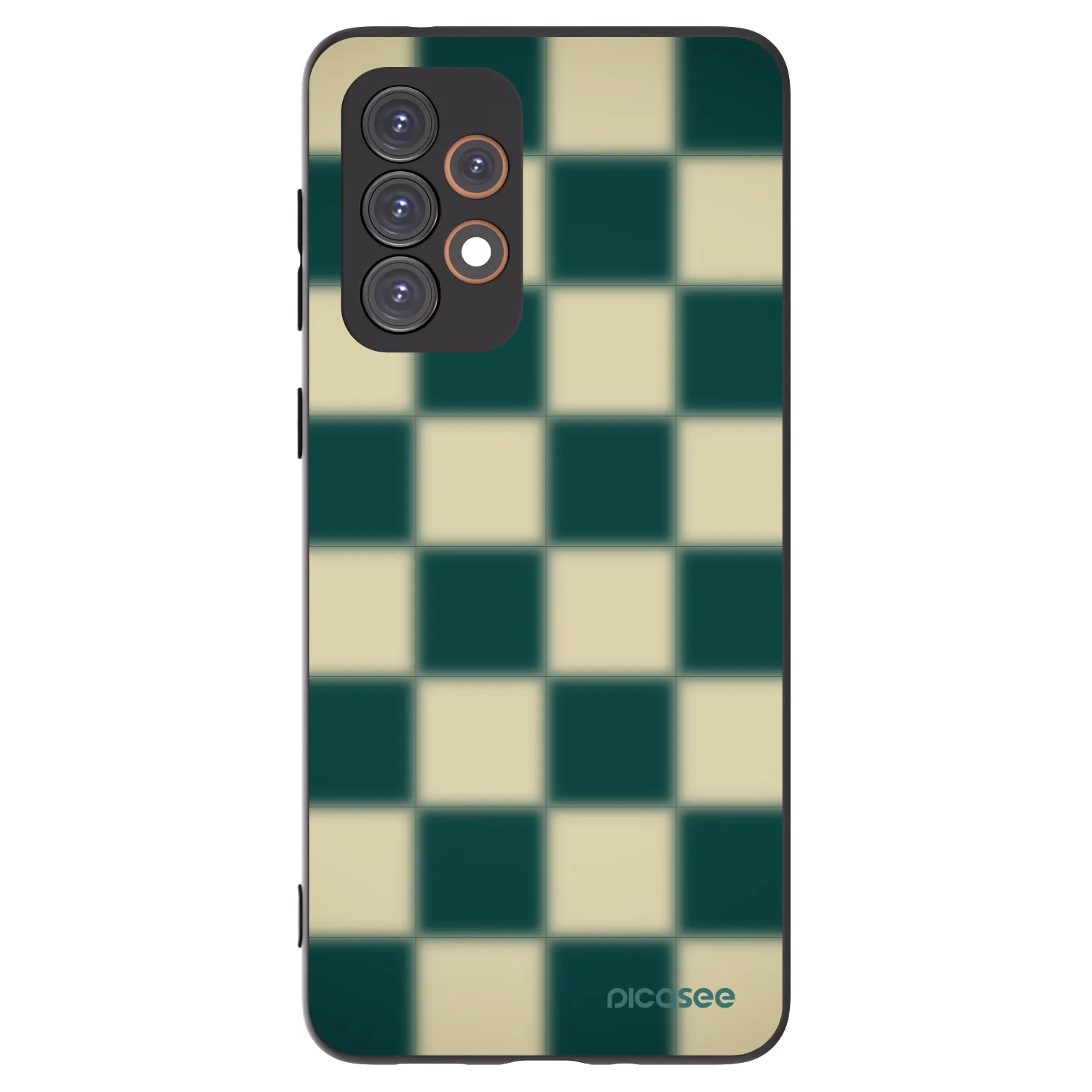 Picasee silikonski črni ovitek za Samsung Galaxy A33 5G A336 - Shadow Chess
