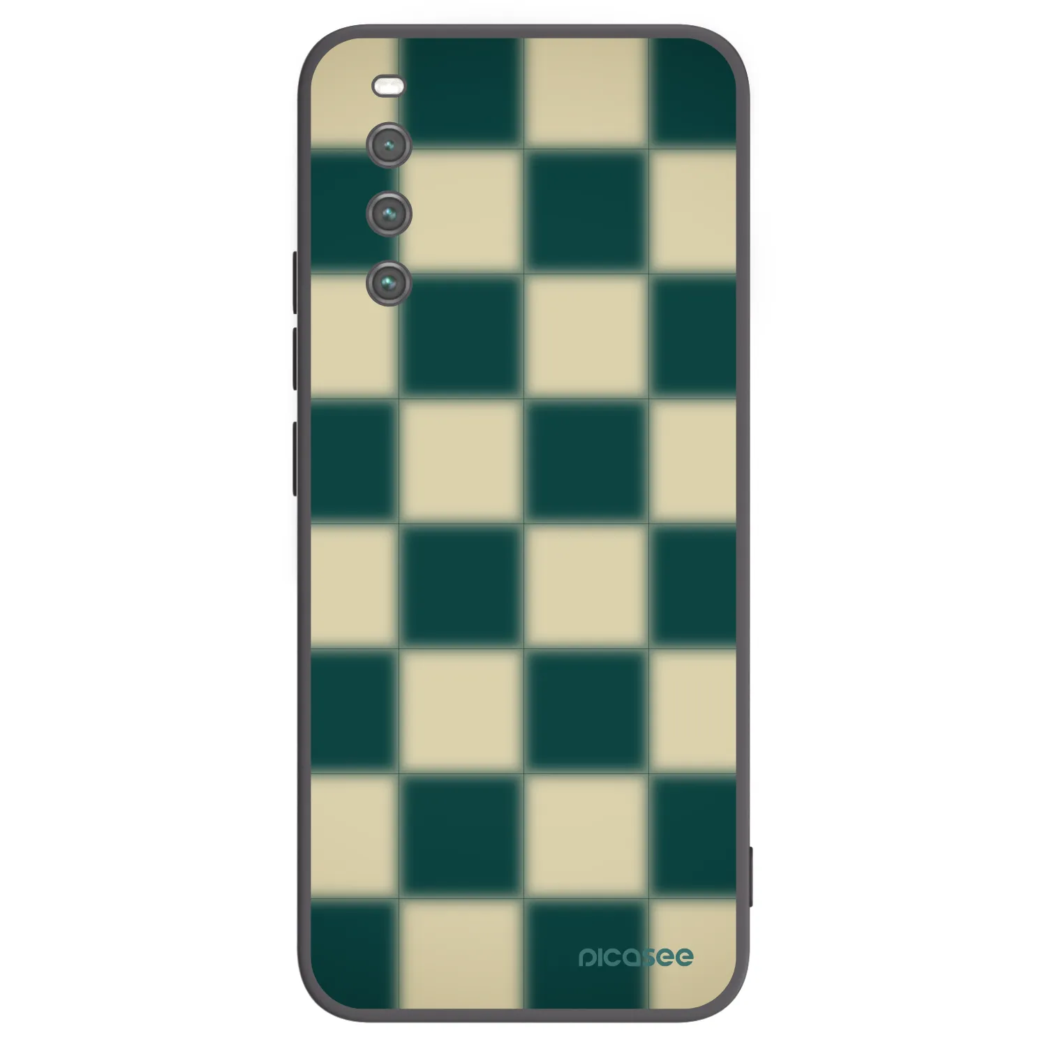 Picasee silikonski črni ovitek za Sony Xperia 10 IV 5G - Shadow Chess