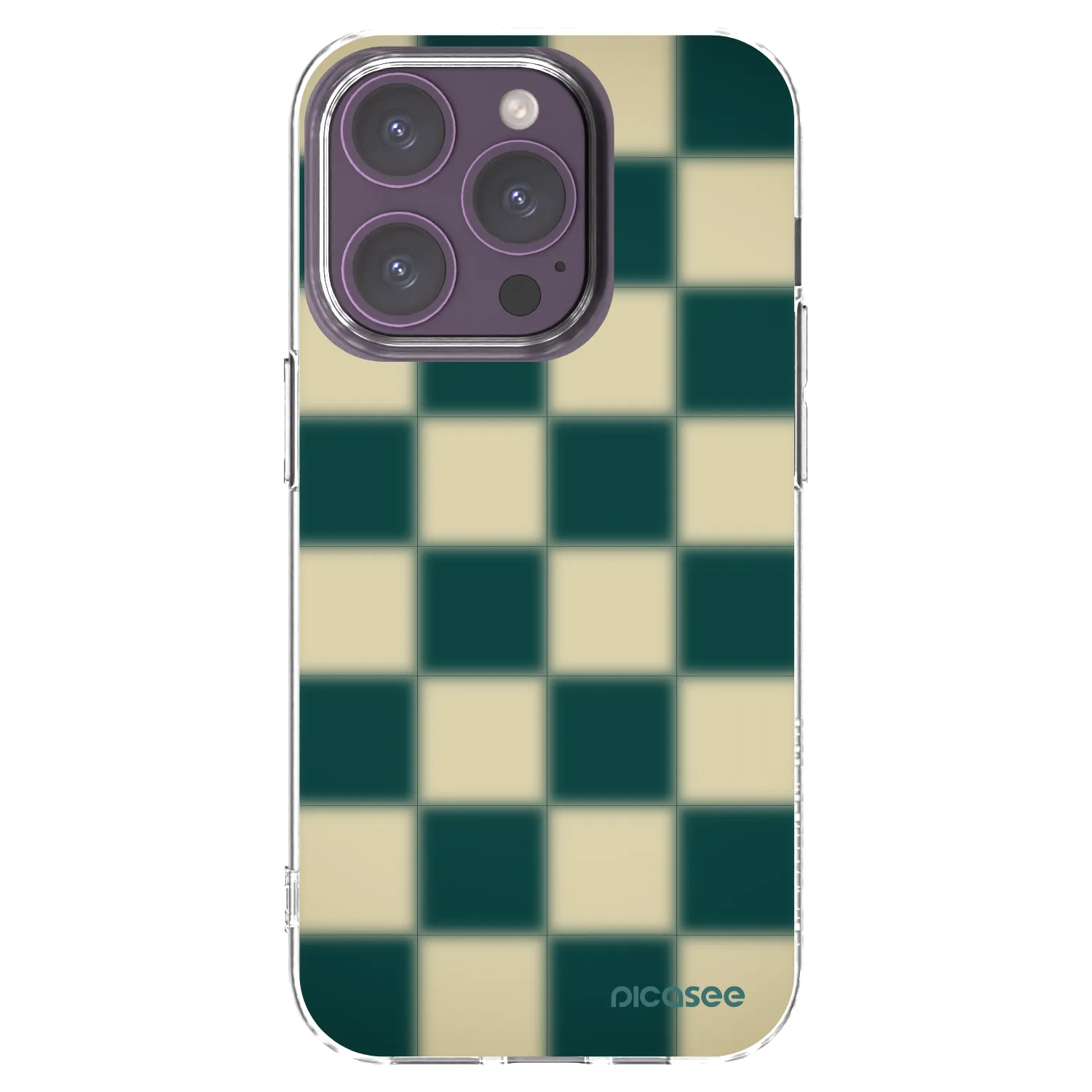 Picasee silikonski prozorni ovitek za Apple iPhone 14 Pro - Shadow Chess