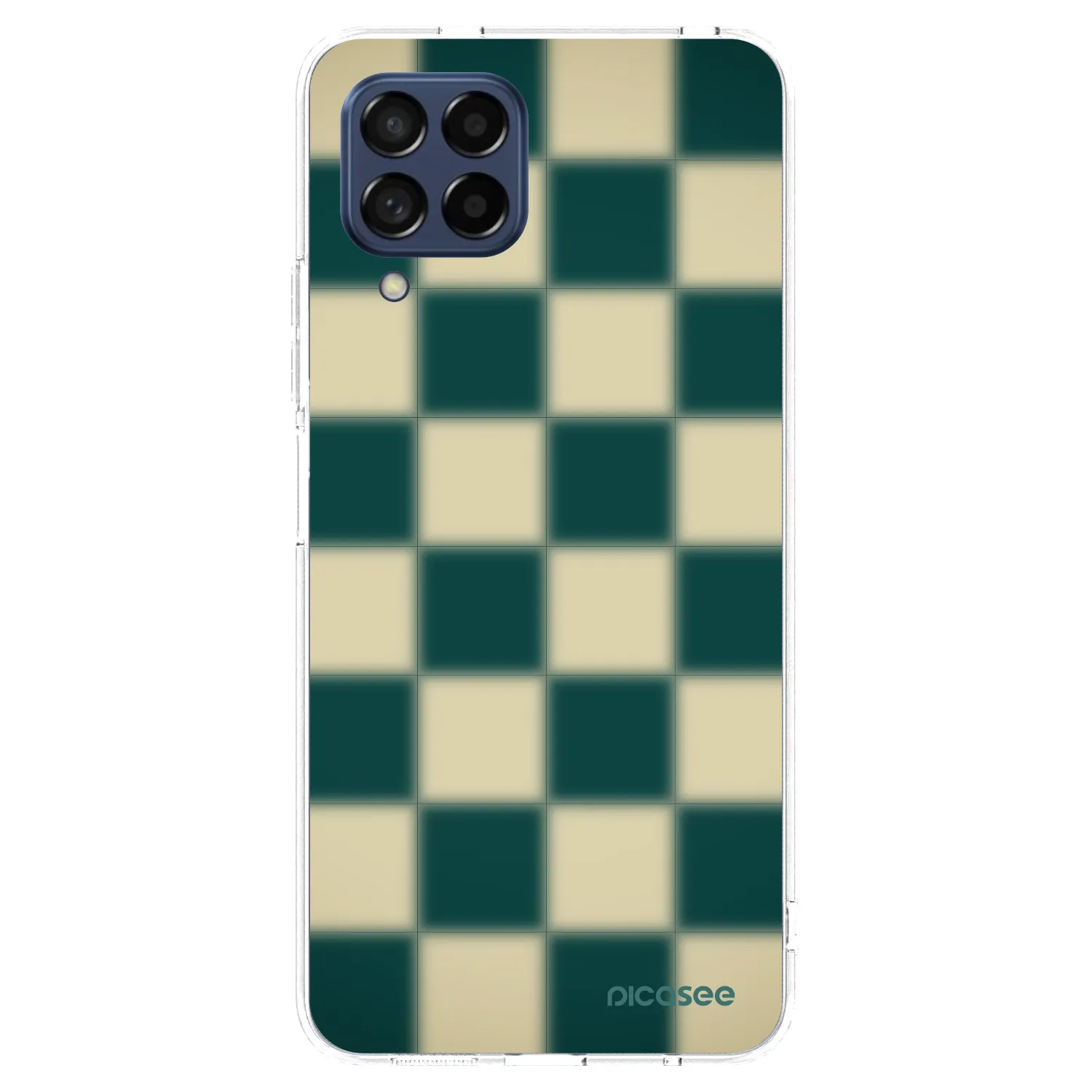 Picasee silikonski prozorni ovitek za Samsung Galaxy M53 5G - Shadow Chess