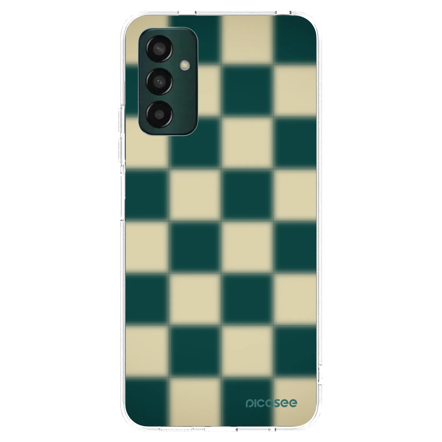 Picasee silikonski prozorni ovitek za Samsung Galaxy M13 M135F - Shadow Chess