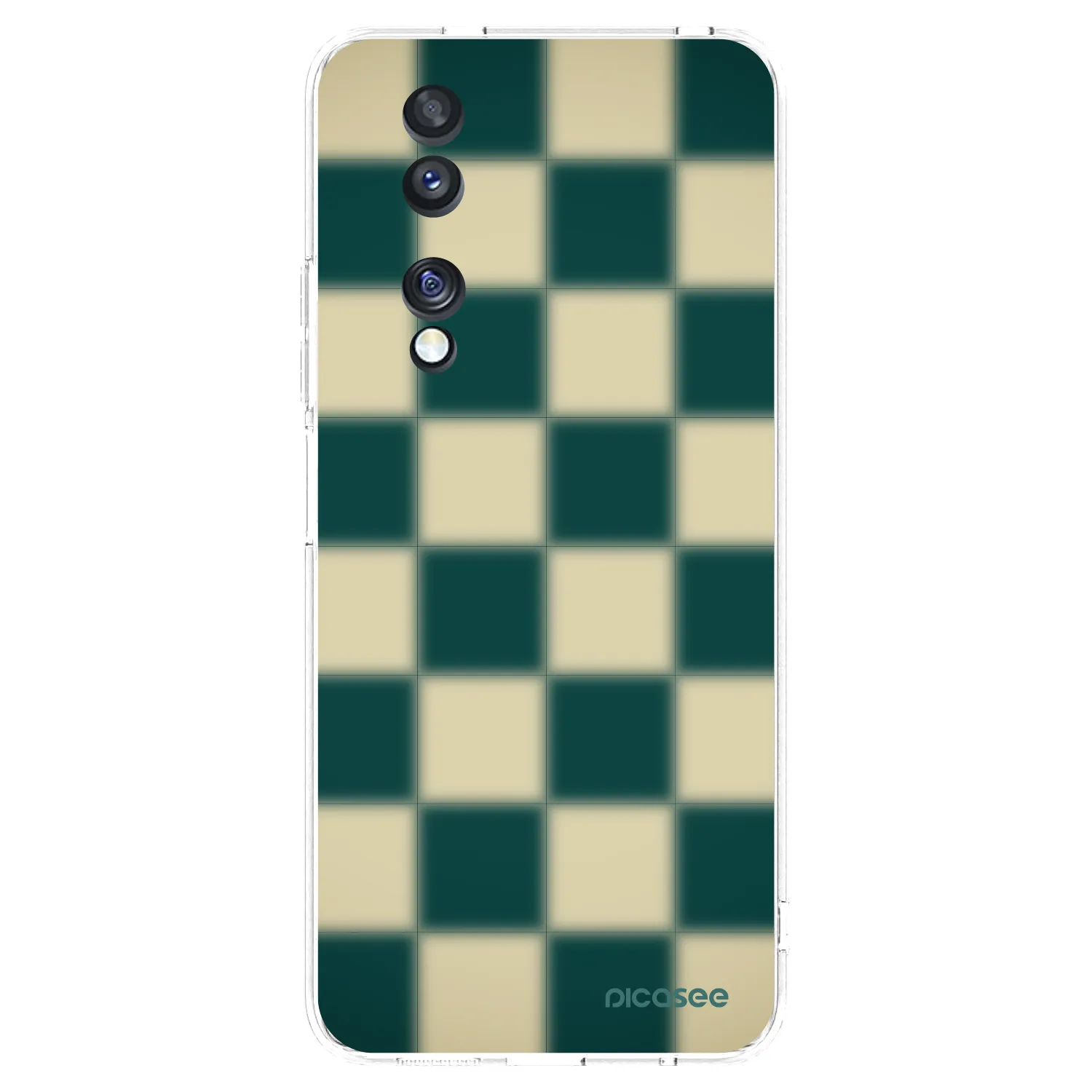 Picasee silikonski prozorni ovitek za Honor 70 - Shadow Chess