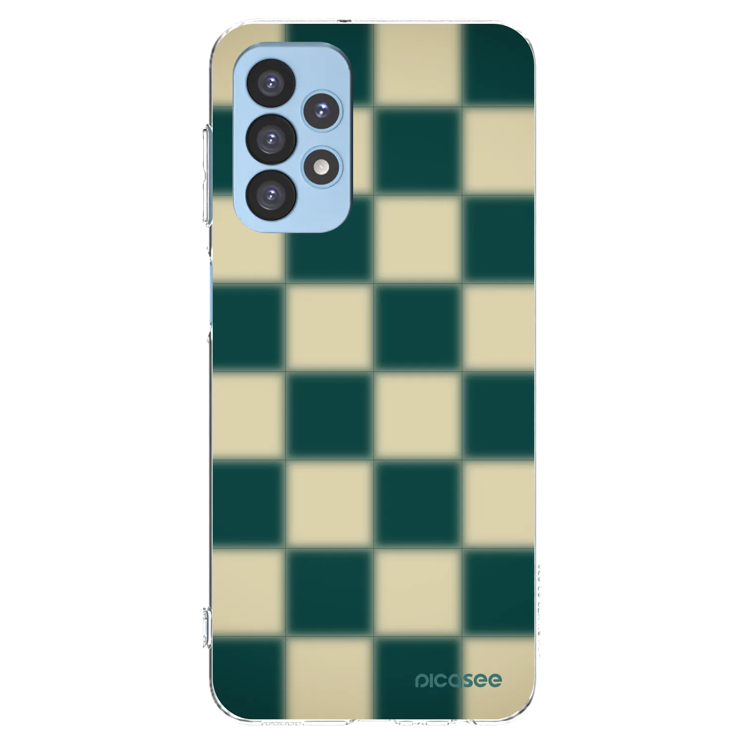 Picasee silikonski prozorni ovitek za Samsung Galaxy A23 A235F 4G - Shadow Chess