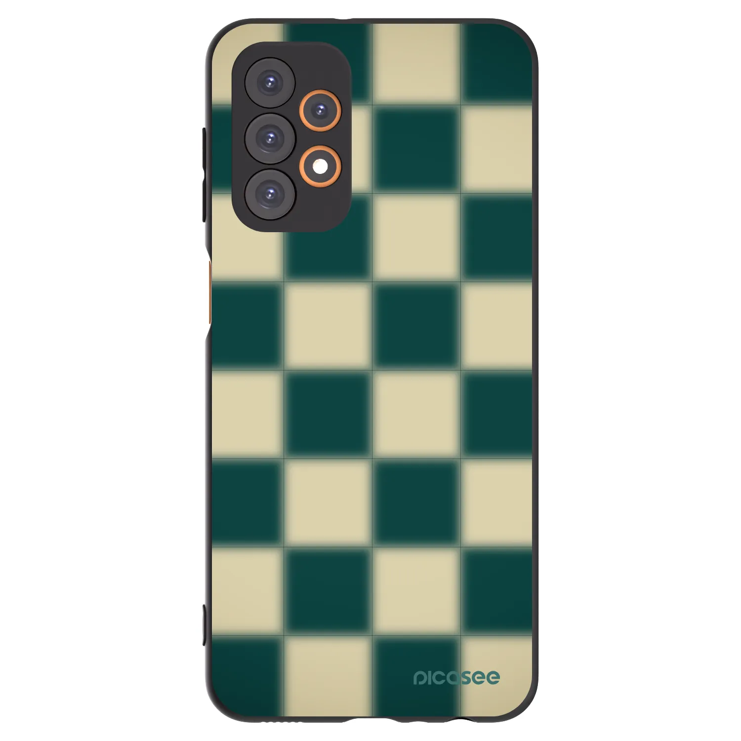 Picasee silikonski črni ovitek za Samsung Galaxy A23 A236B 5G - Shadow Chess