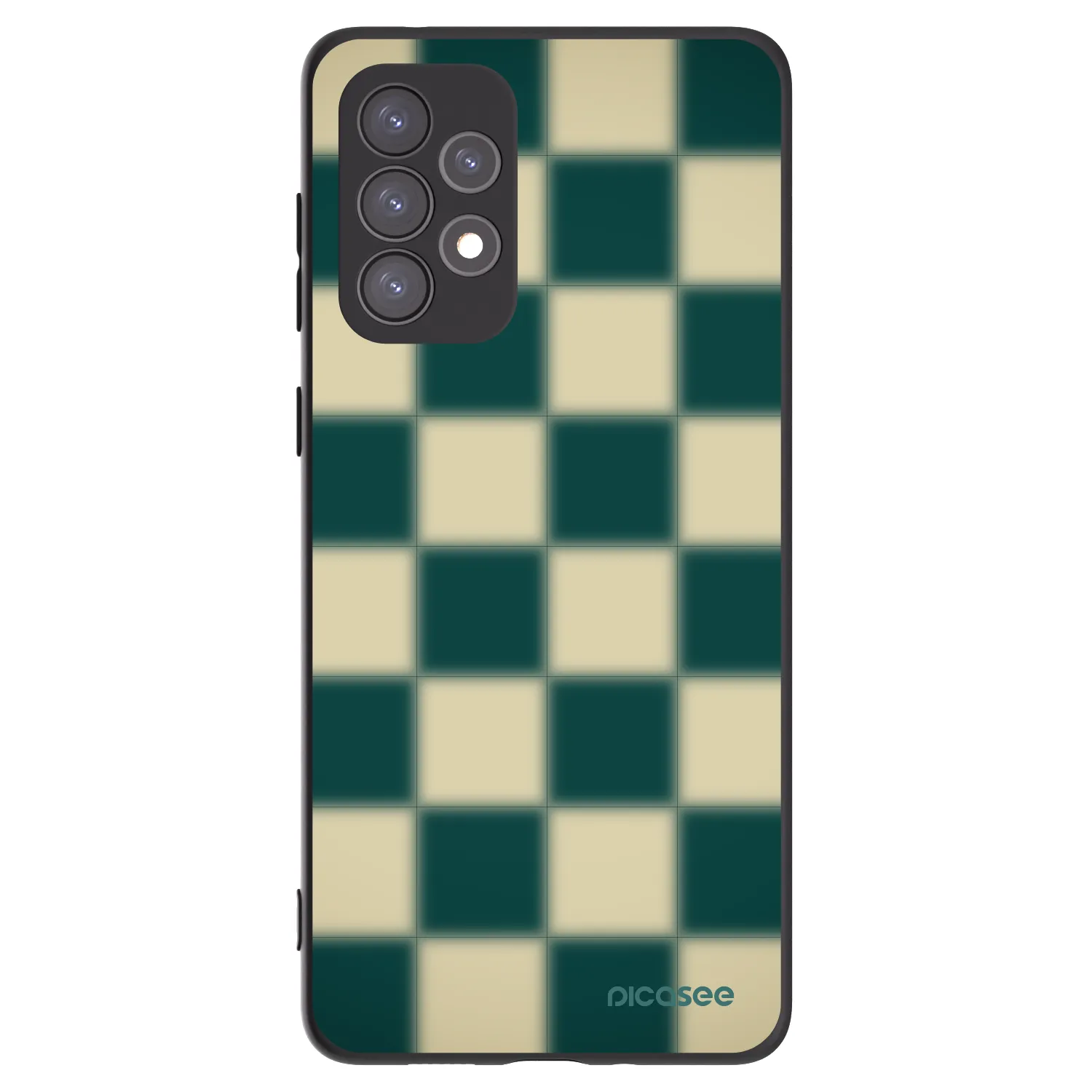 Picasee silikonski črni ovitek za Samsung Galaxy A73 5G - Shadow Chess