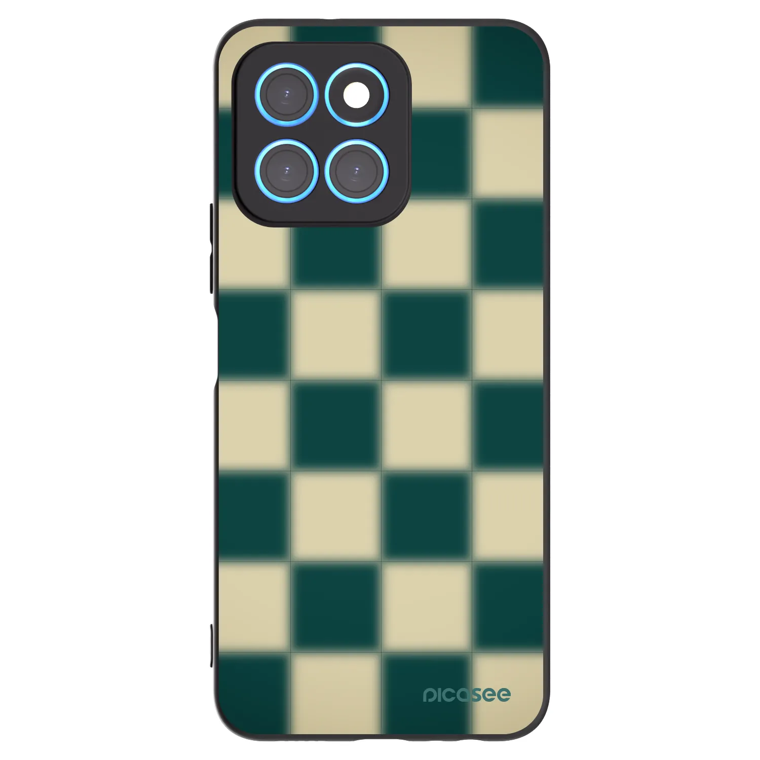 Picasee silikonski črni ovitek za Honor X6 - Shadow Chess