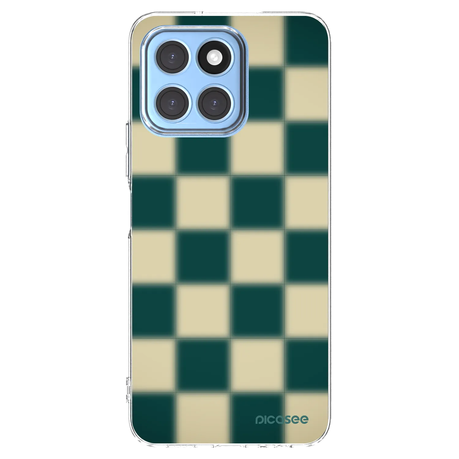 Picasee silikonski prozorni ovitek za Honor X6 - Shadow Chess