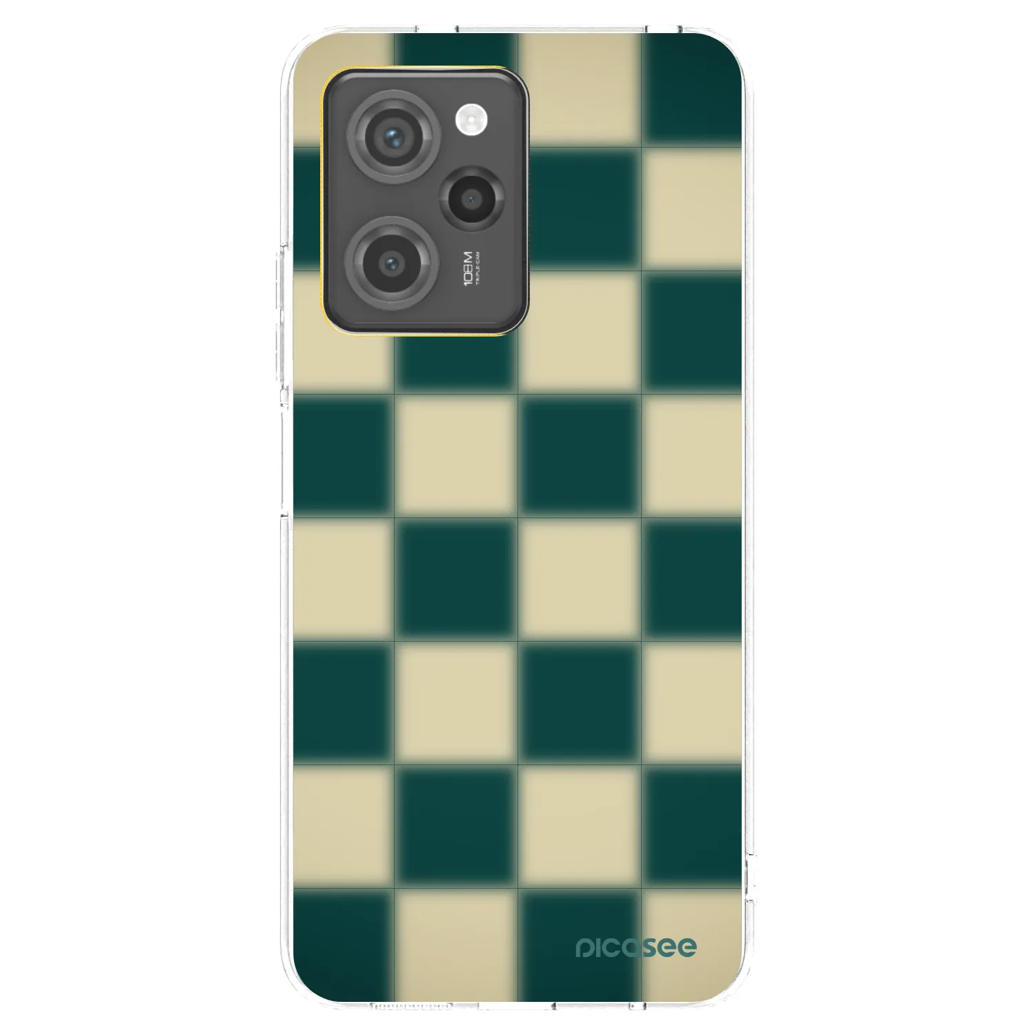Picasee silikonski črni ovitek za Xiaomi Poco X5 Pro - Shadow Chess