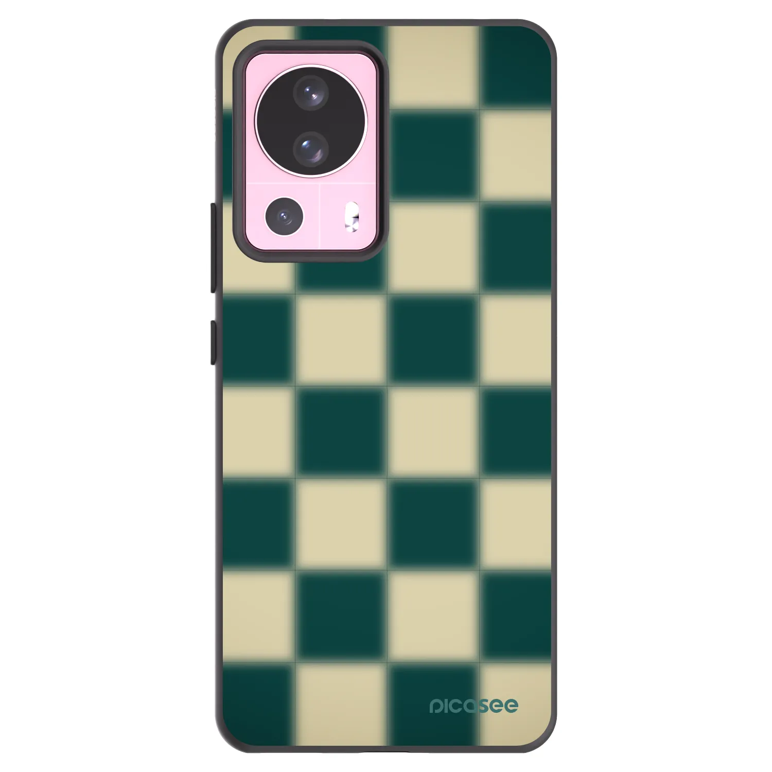 Picasee silikonski črni ovitek za Xiaomi 13 Lite - Shadow Chess
