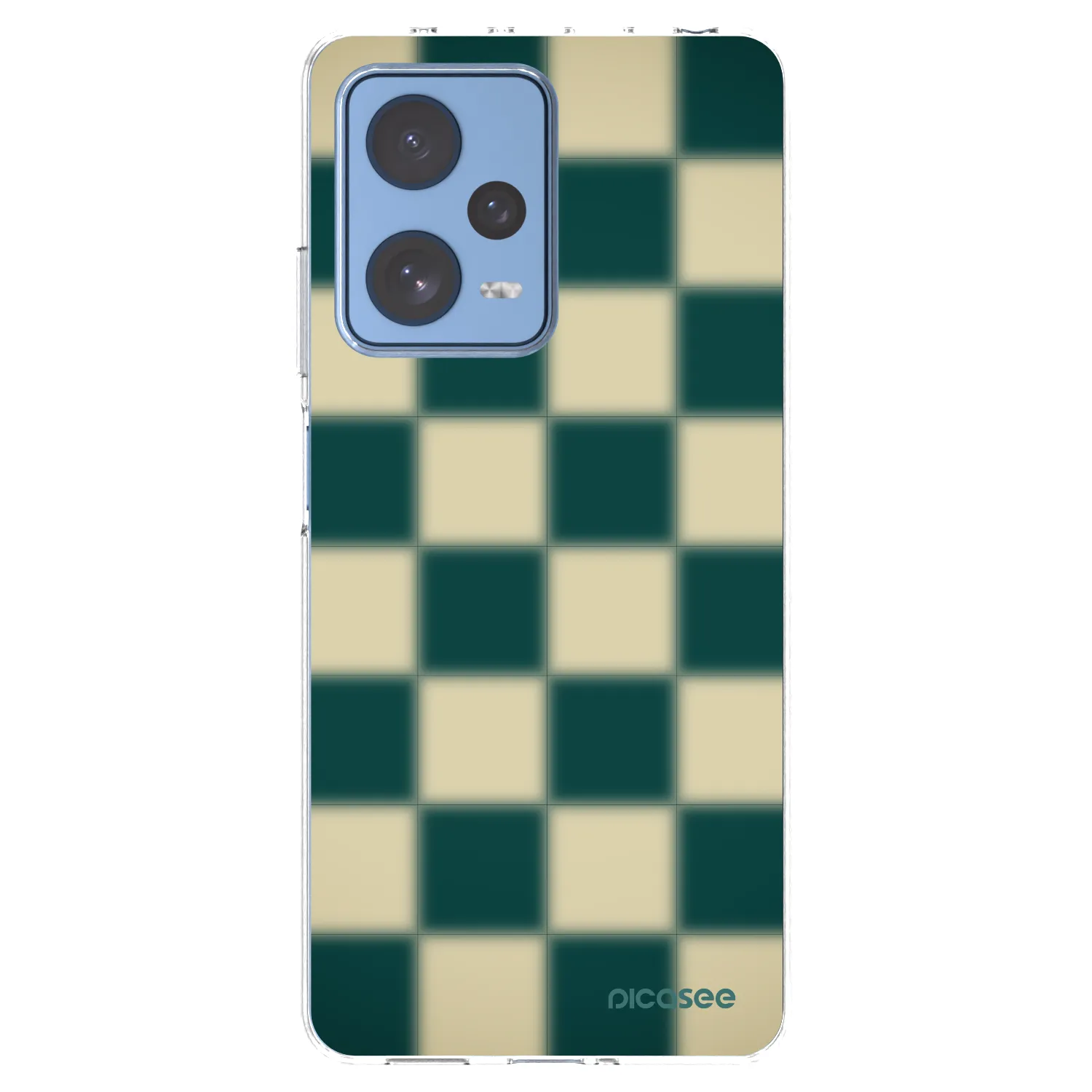 Picasee silikonski prozorni ovitek za Xiaomi Redmi Note 12 Pro 5G - Shadow Chess