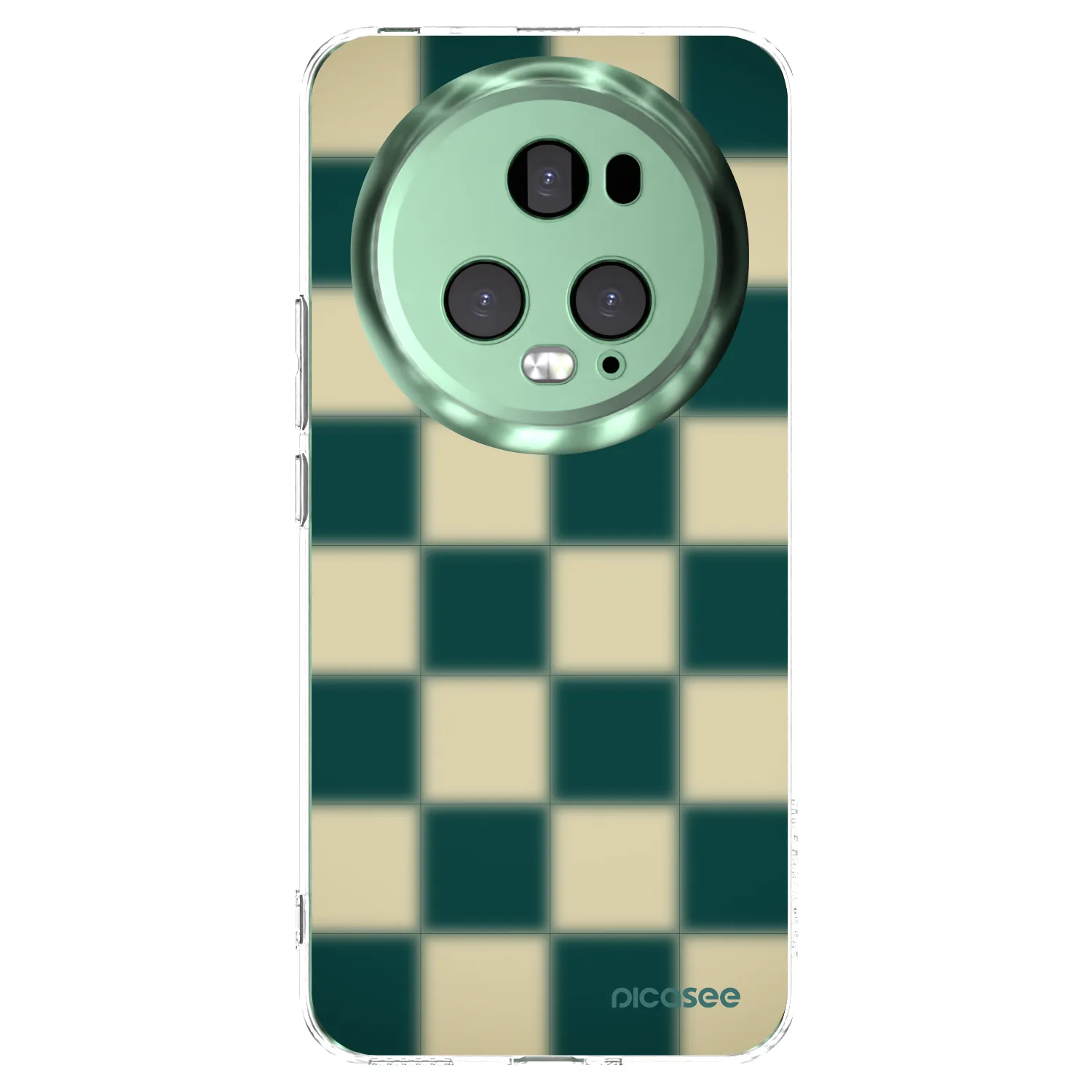 Picasee silikonski prozorni ovitek za Honor Magic5 Pro - Shadow Chess