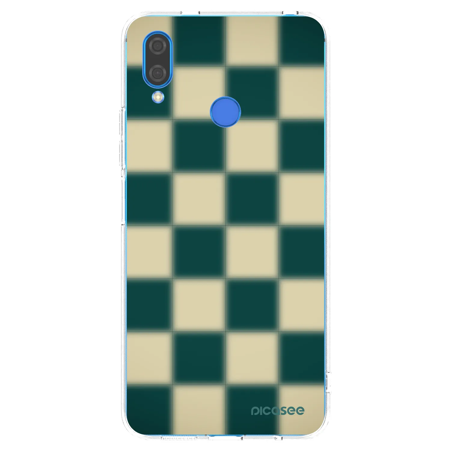 Picasee silikonski prozorni ovitek za Huawei Nova 3i - Shadow Chess